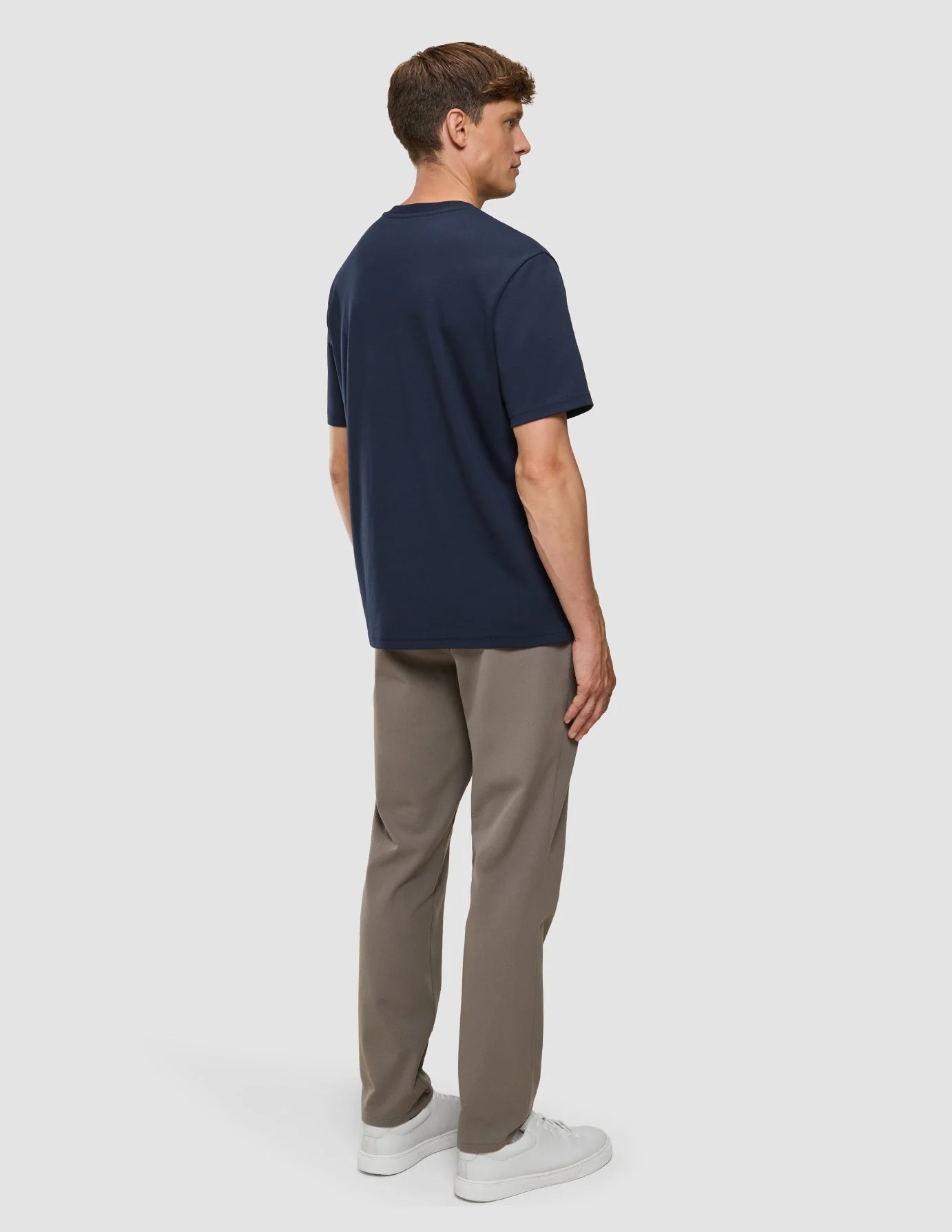 Heavy Box Fit T-shirt Dark Navy - Image 5