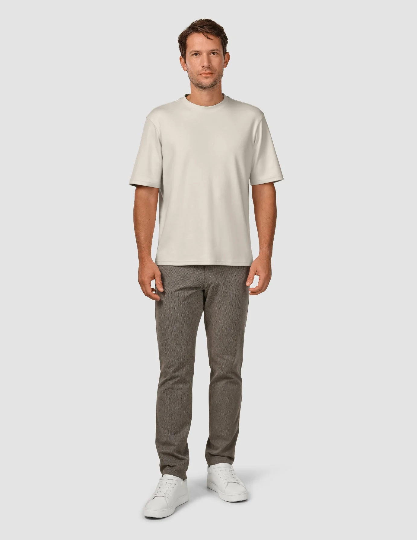 Heavy Box Fit T-shirt Off White - Image 2