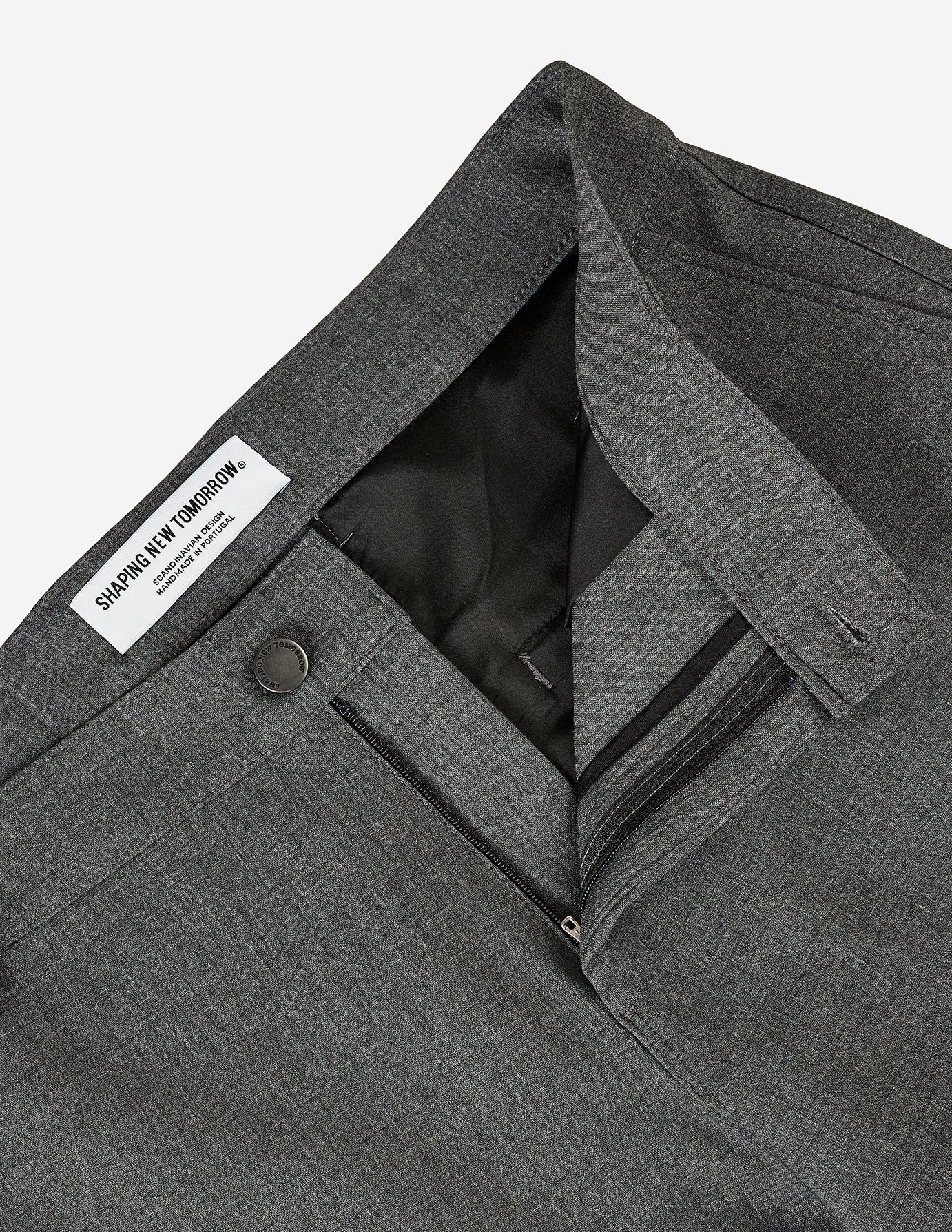 Heavy Edition Pants Slim Dark Grey Melange - Image 7