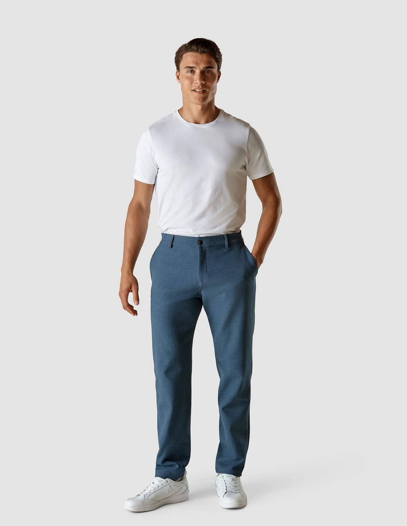 Heavy Edition Pants Slim Deep Blue Melange 2.0 - Image 2