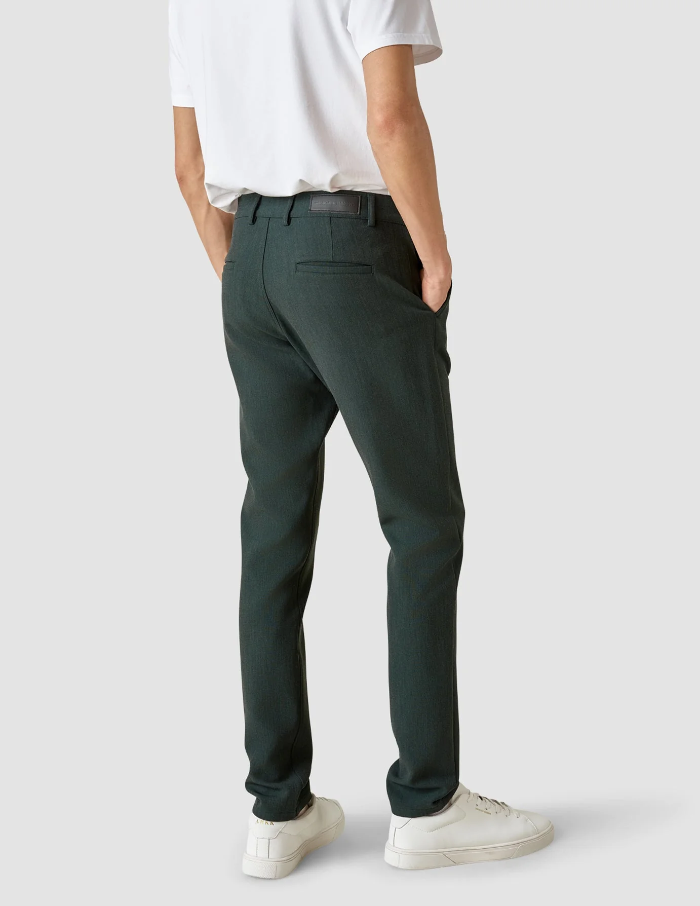 Heavy Edition Pants Slim Deep Green Melange 2.0 - Image 4