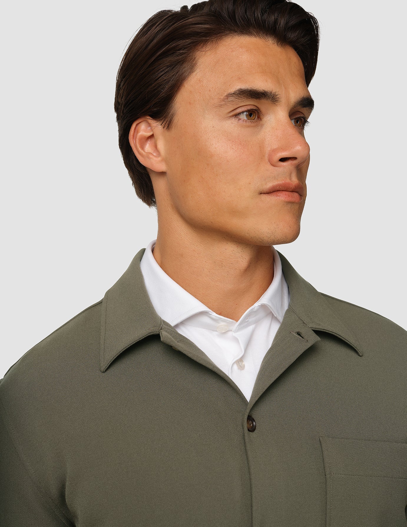 Heavy Edition Transitional Overshirt Nightfall Green - Image 6
