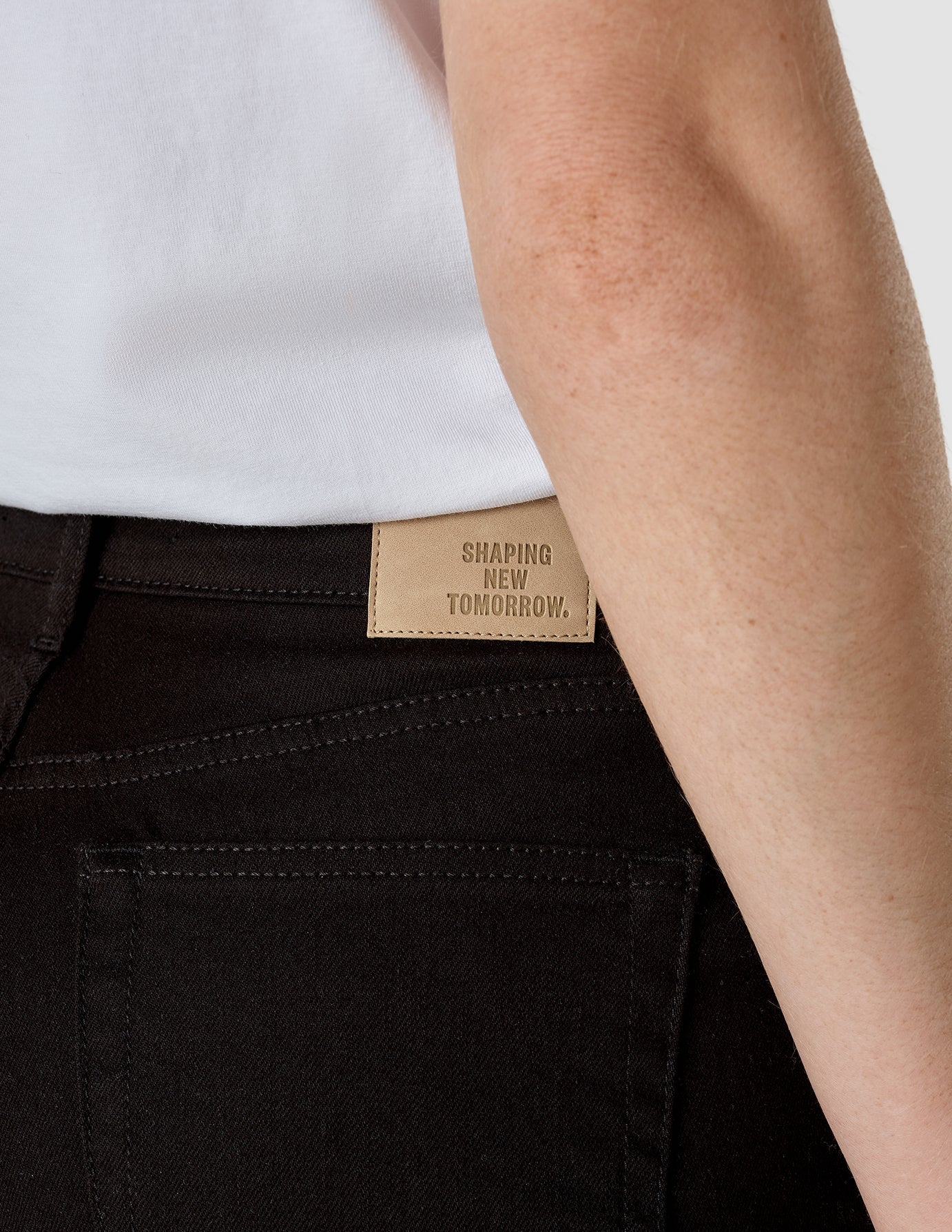 Jeans Straight Stay Black - Image 5