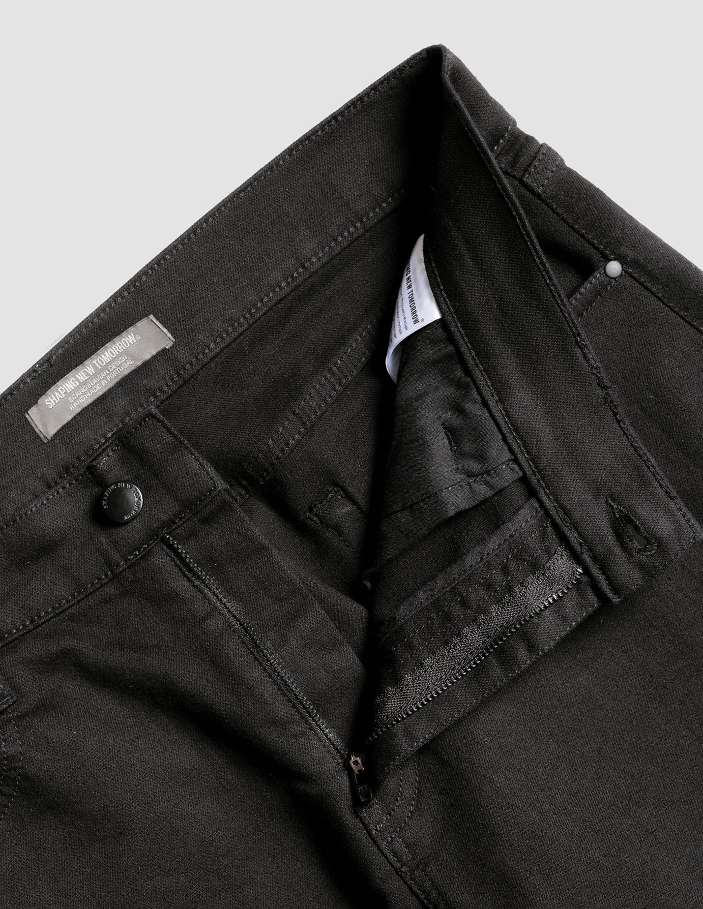 Jeans Straight Stay Black - Image 6