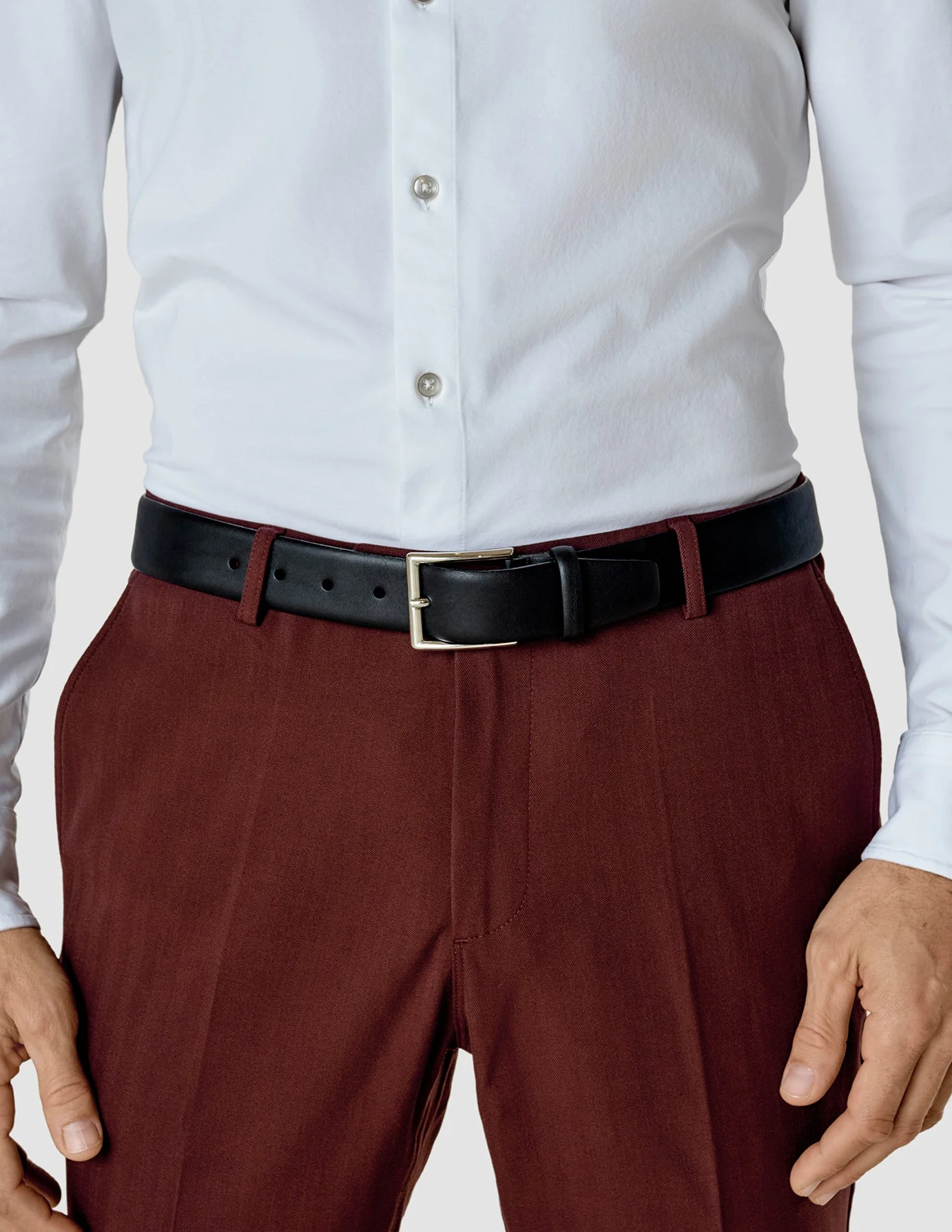Leather Belt Black - Image 4