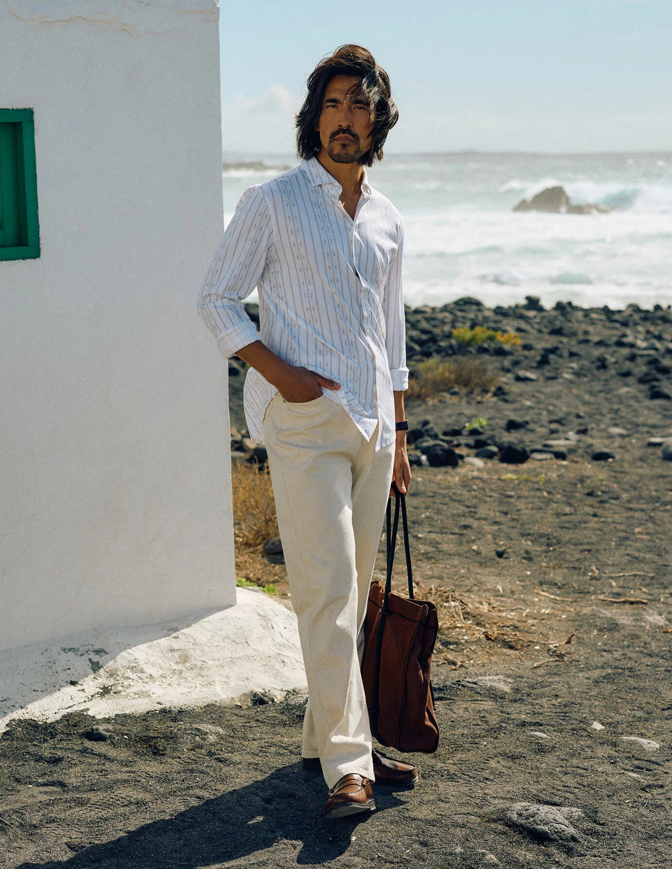 Luca Jeans Relaxed Fit Off White - Image 2