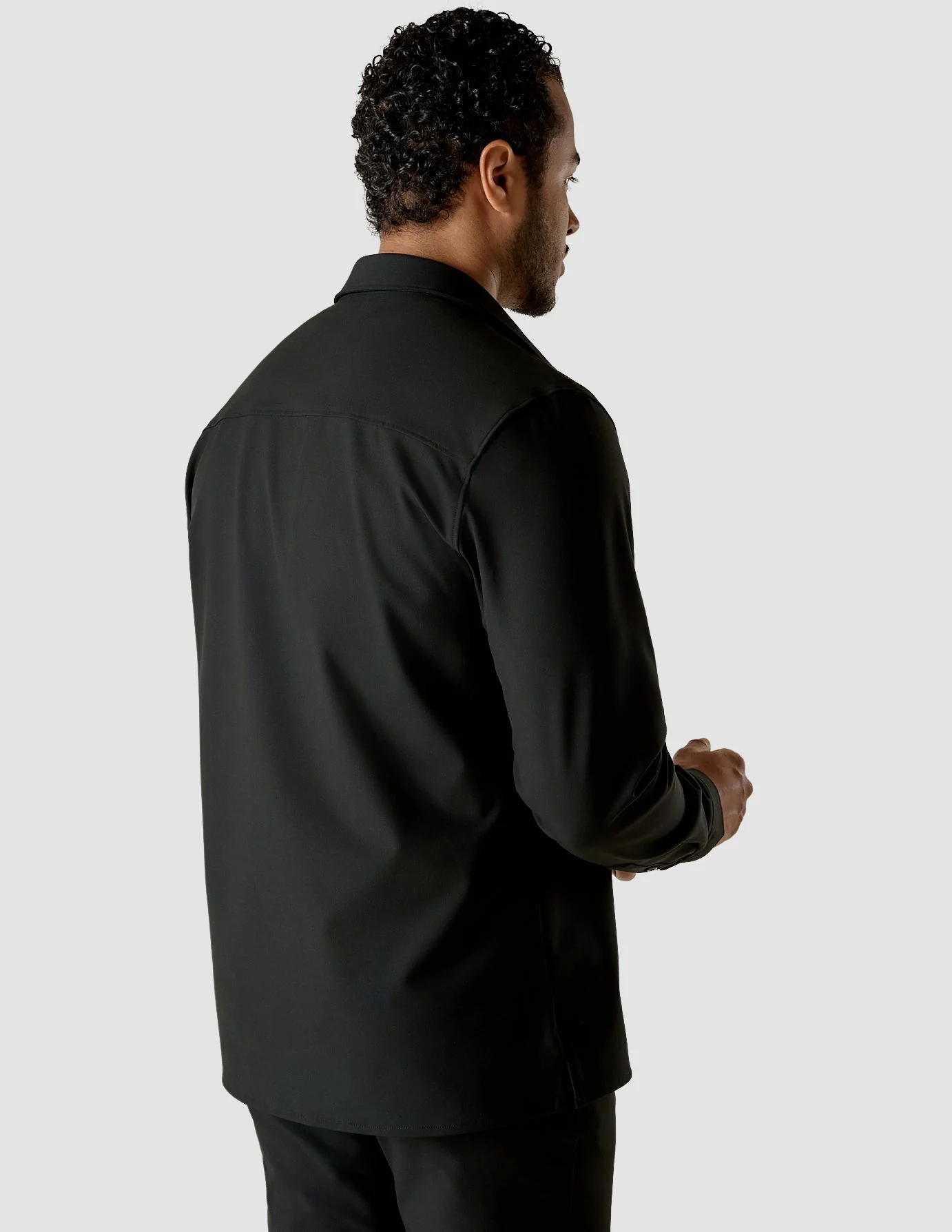 Overshirt Black - Image 4