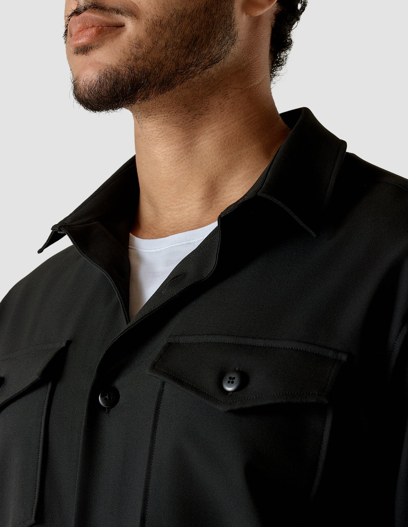 Overshirt Black - Image 6