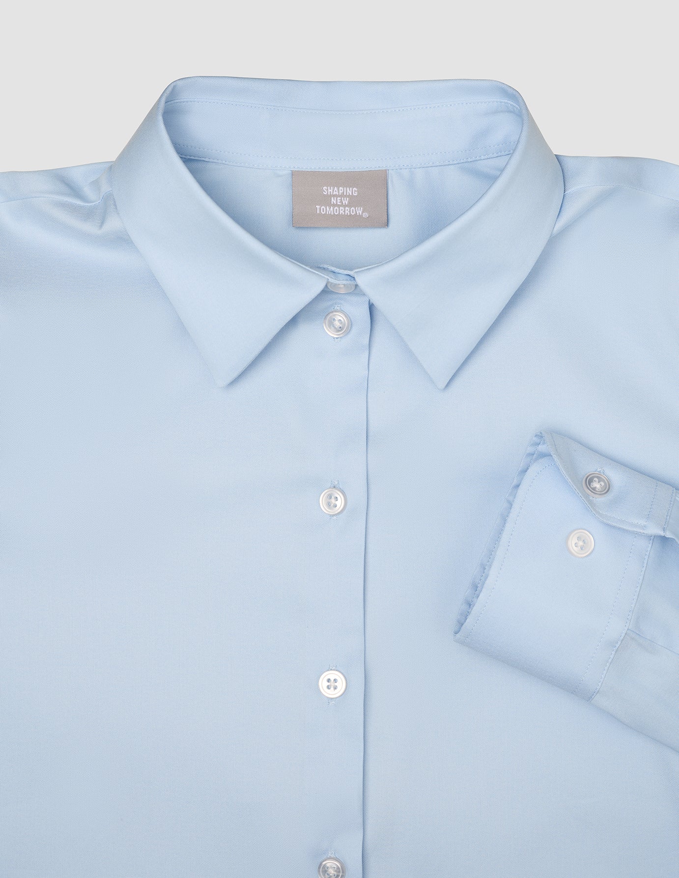 Oxford Shirt Sky Blue Regular - Image 6