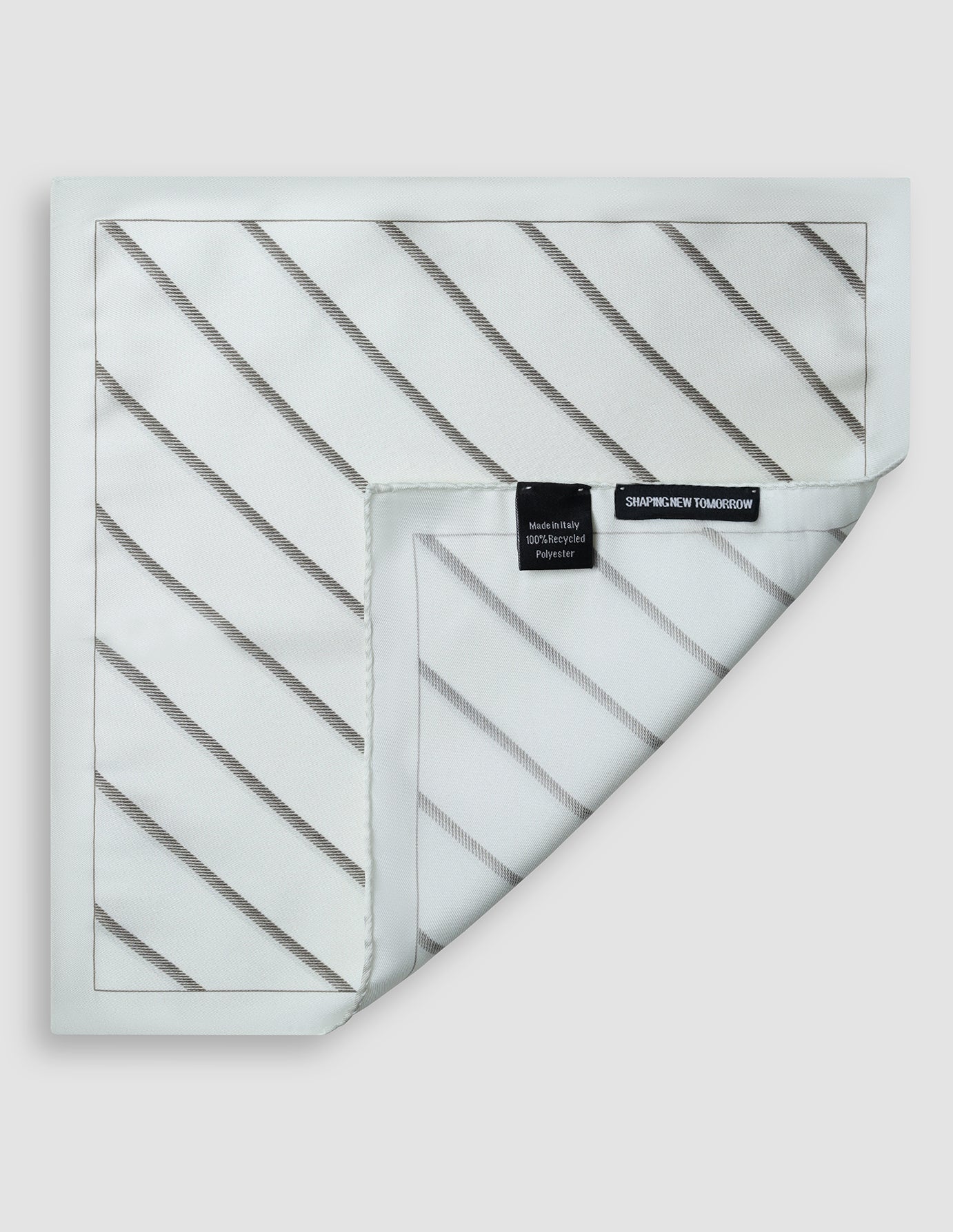 Pocket Square Sand Herringbone - Image 2