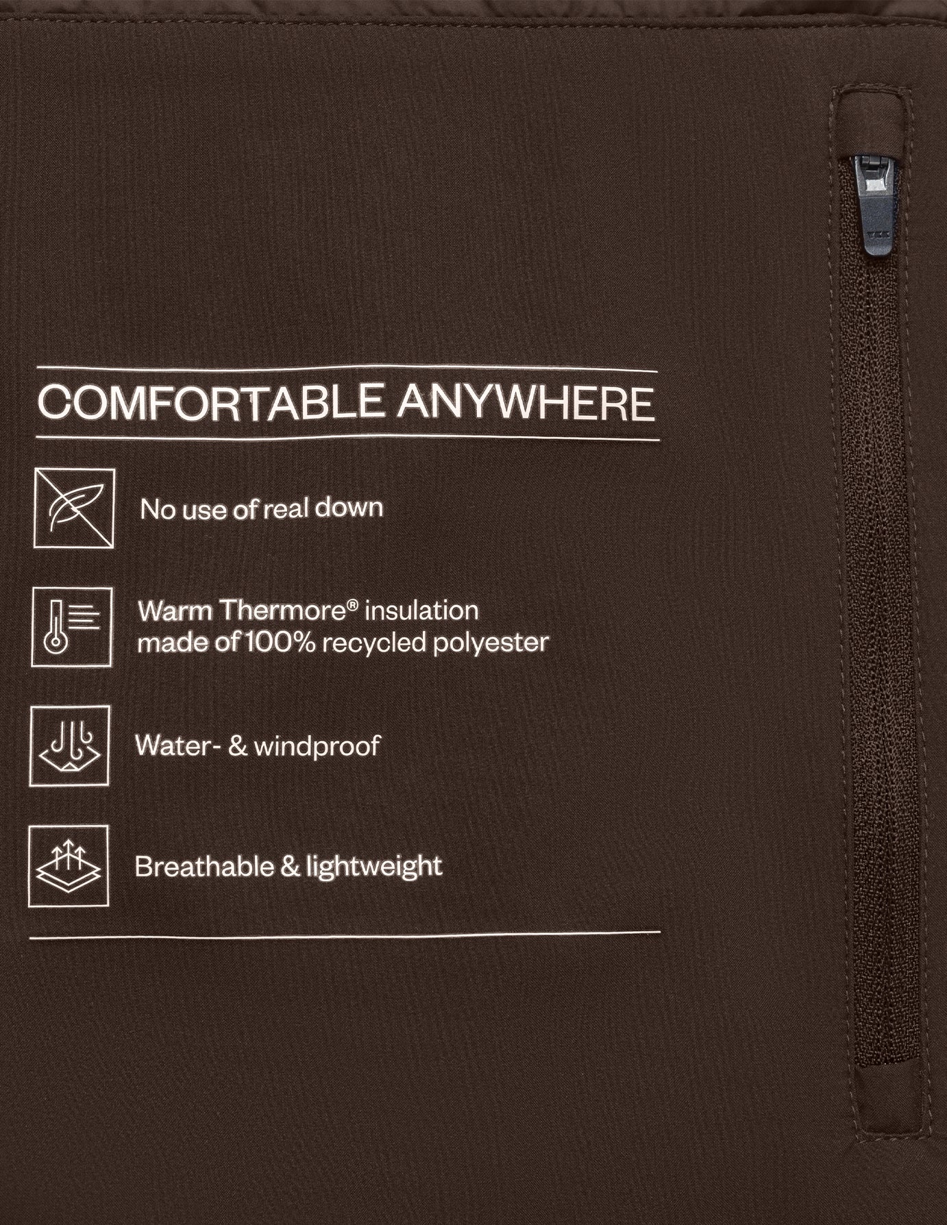 Range Jacket Dark Brown - Image 9