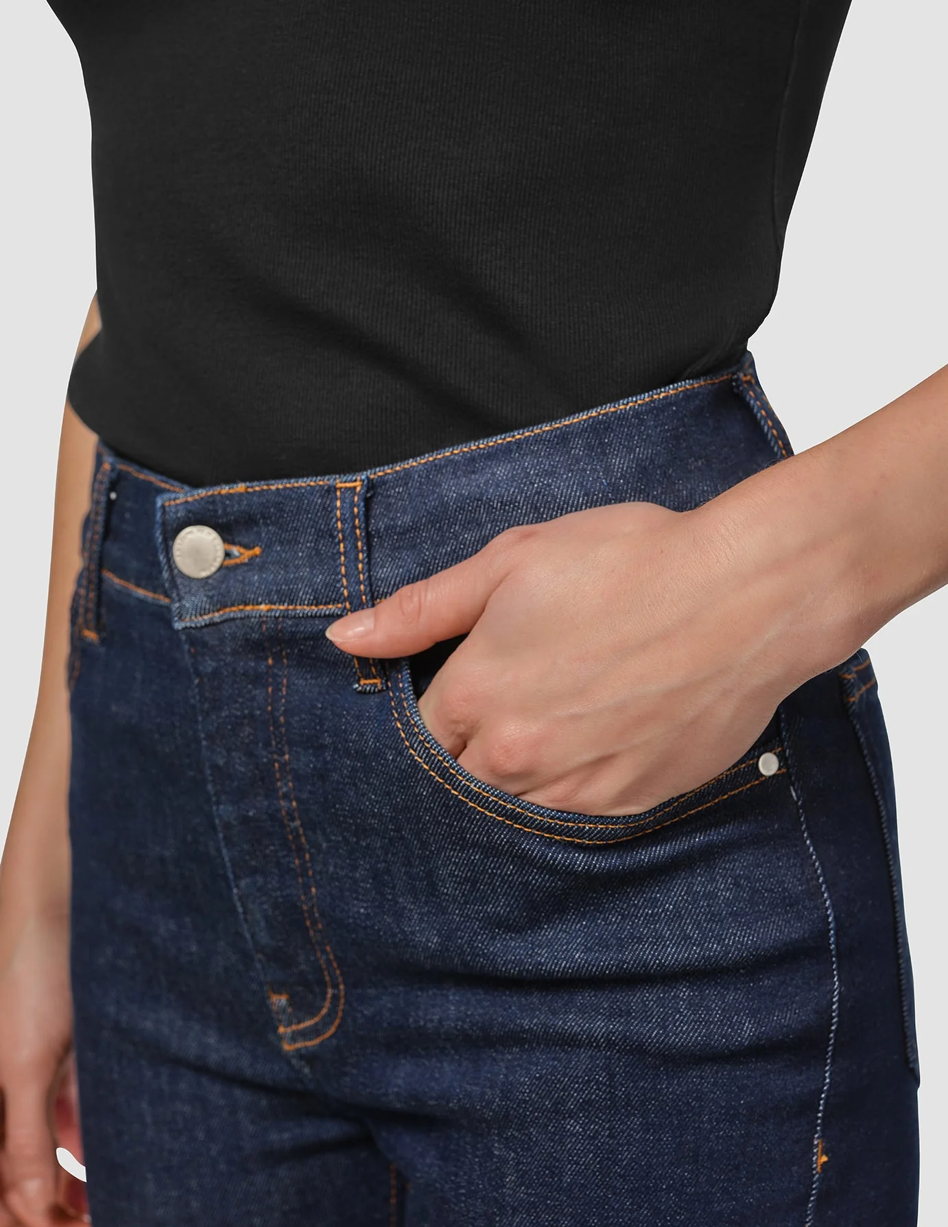 Sculpt Jeans Slim Dark Blue - Image 5