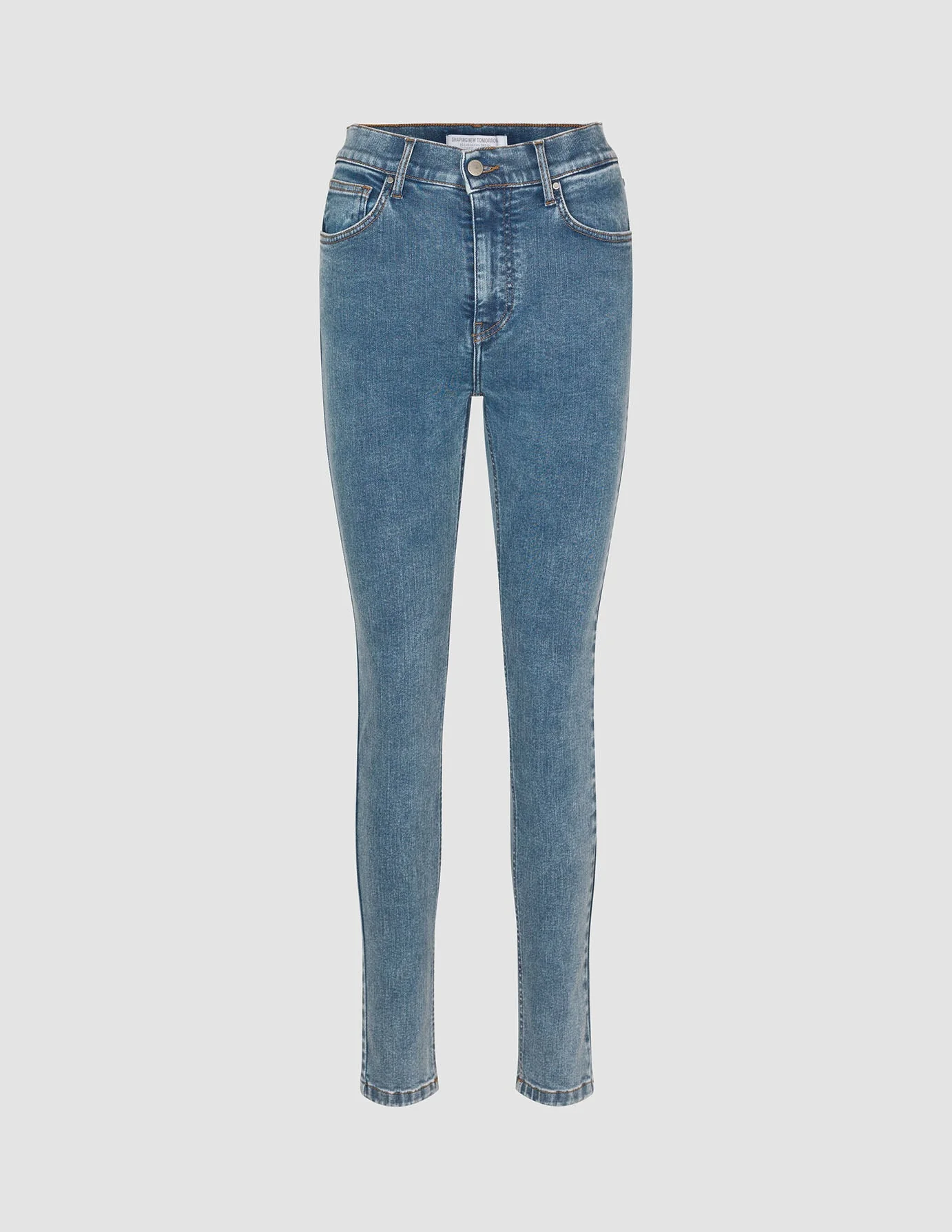 Sculpt Jeans Slim Snow Blue Wash - Image 3