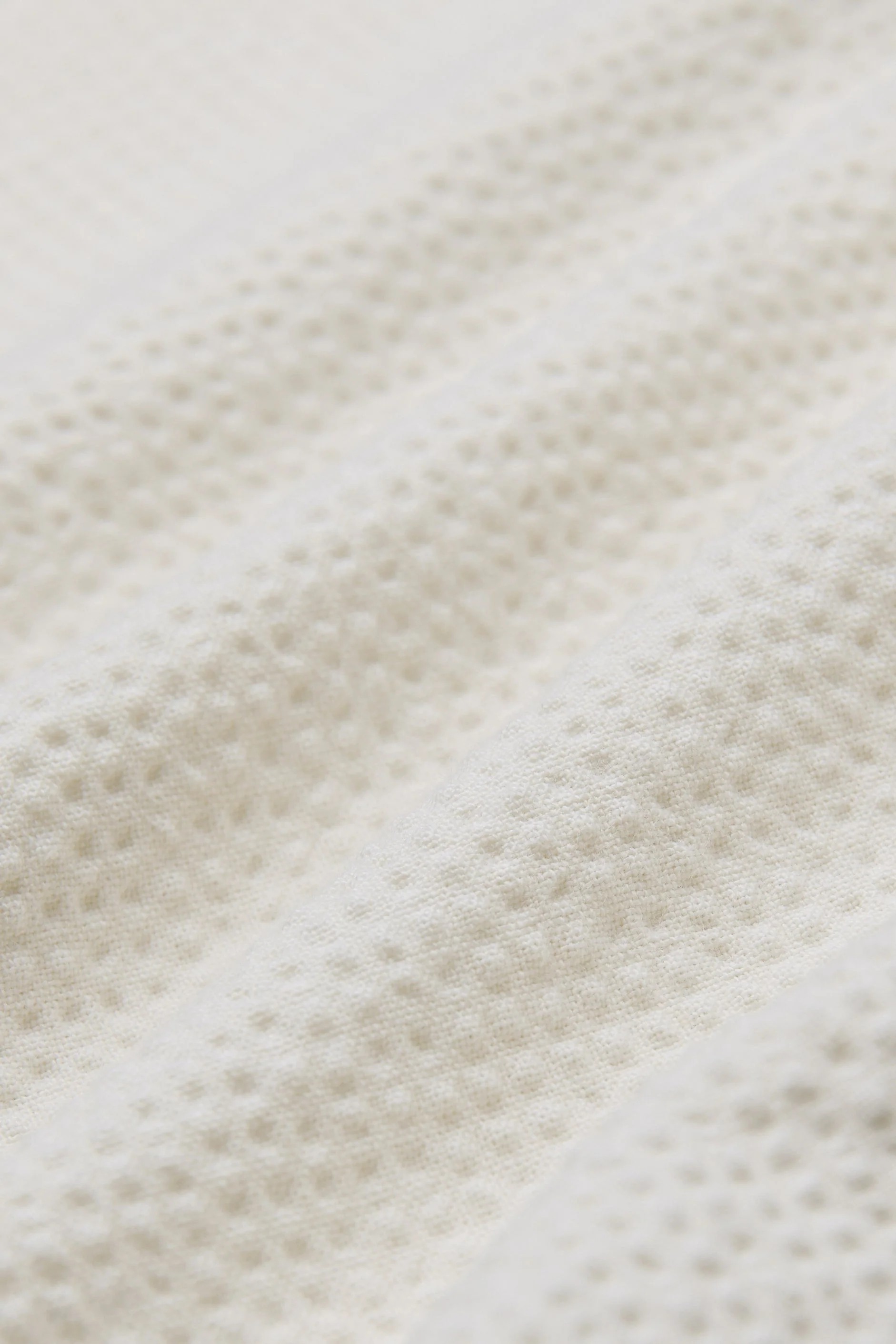 Seersucker Short Sleeve Shirt Off White - Image 7