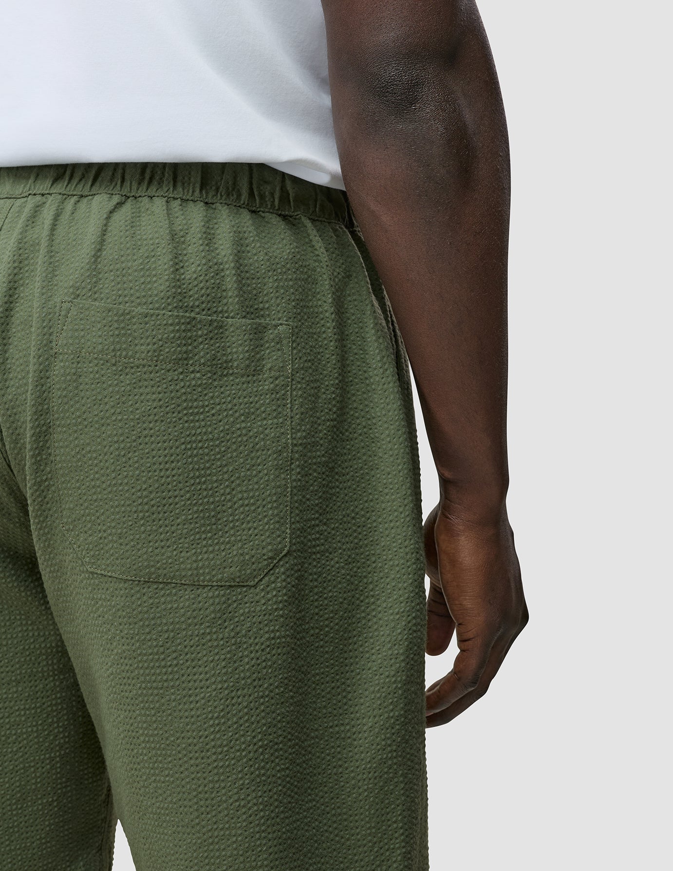 Seersucker Shorts Clover Green - Image 5