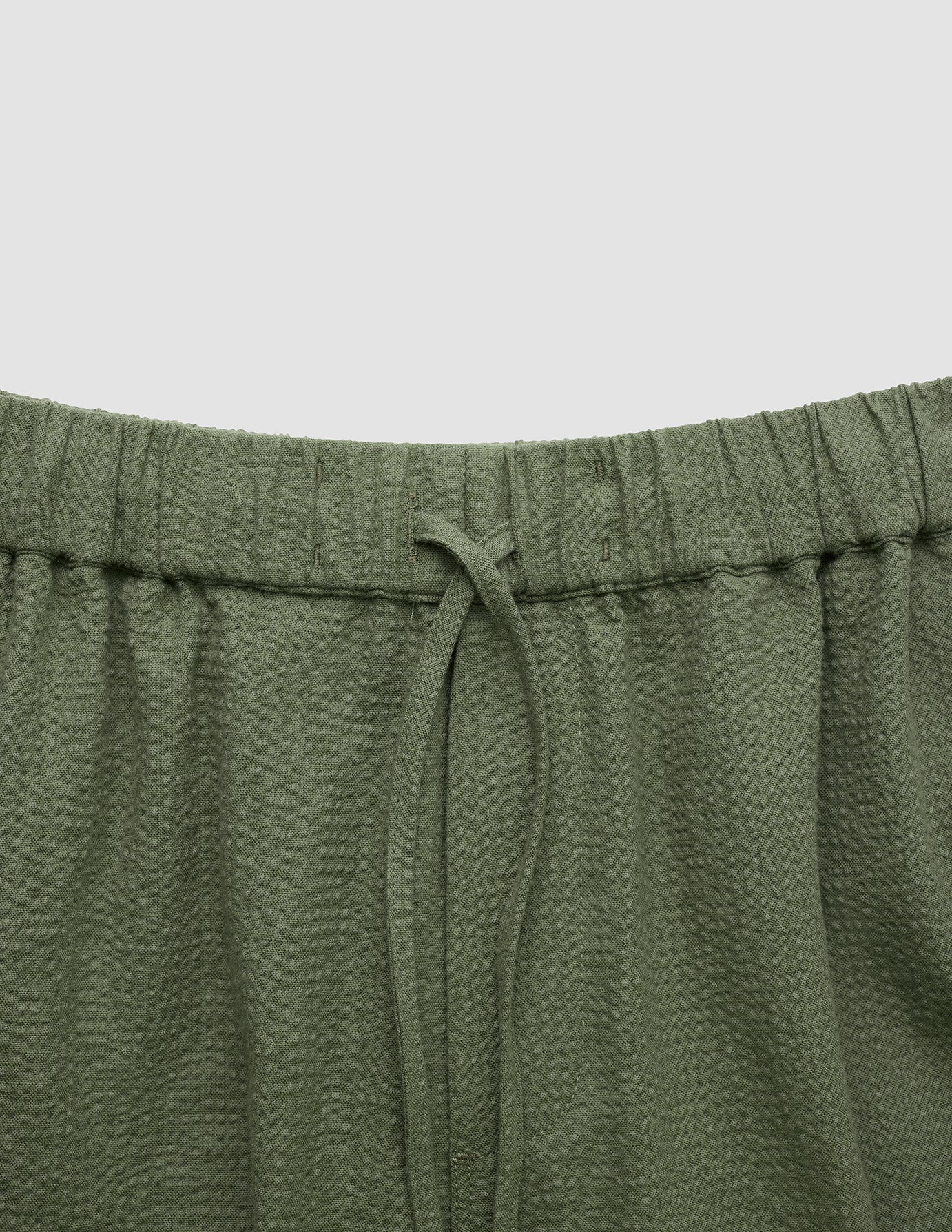 Seersucker Shorts Clover Green - Image 6