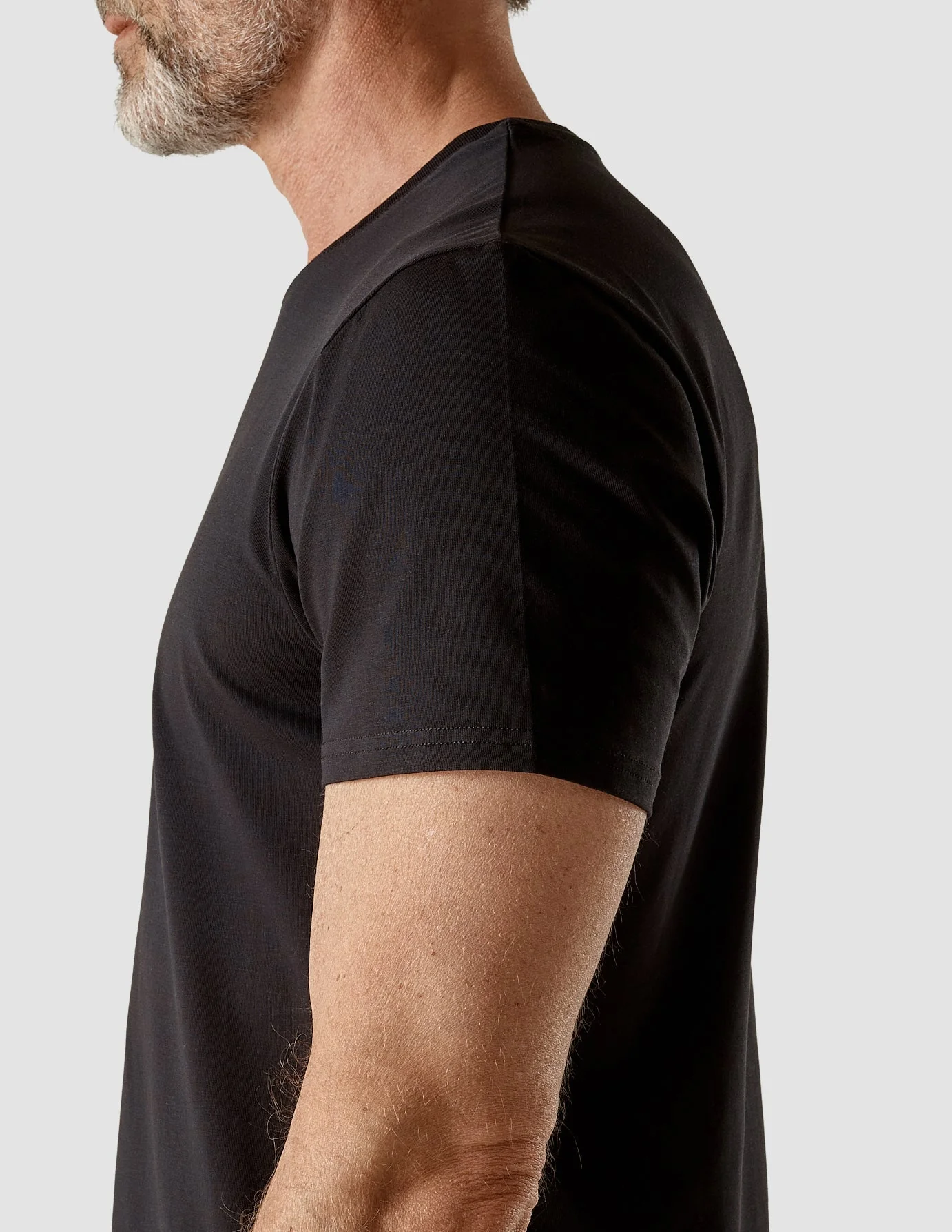 Supima T-shirt Black - Image 5