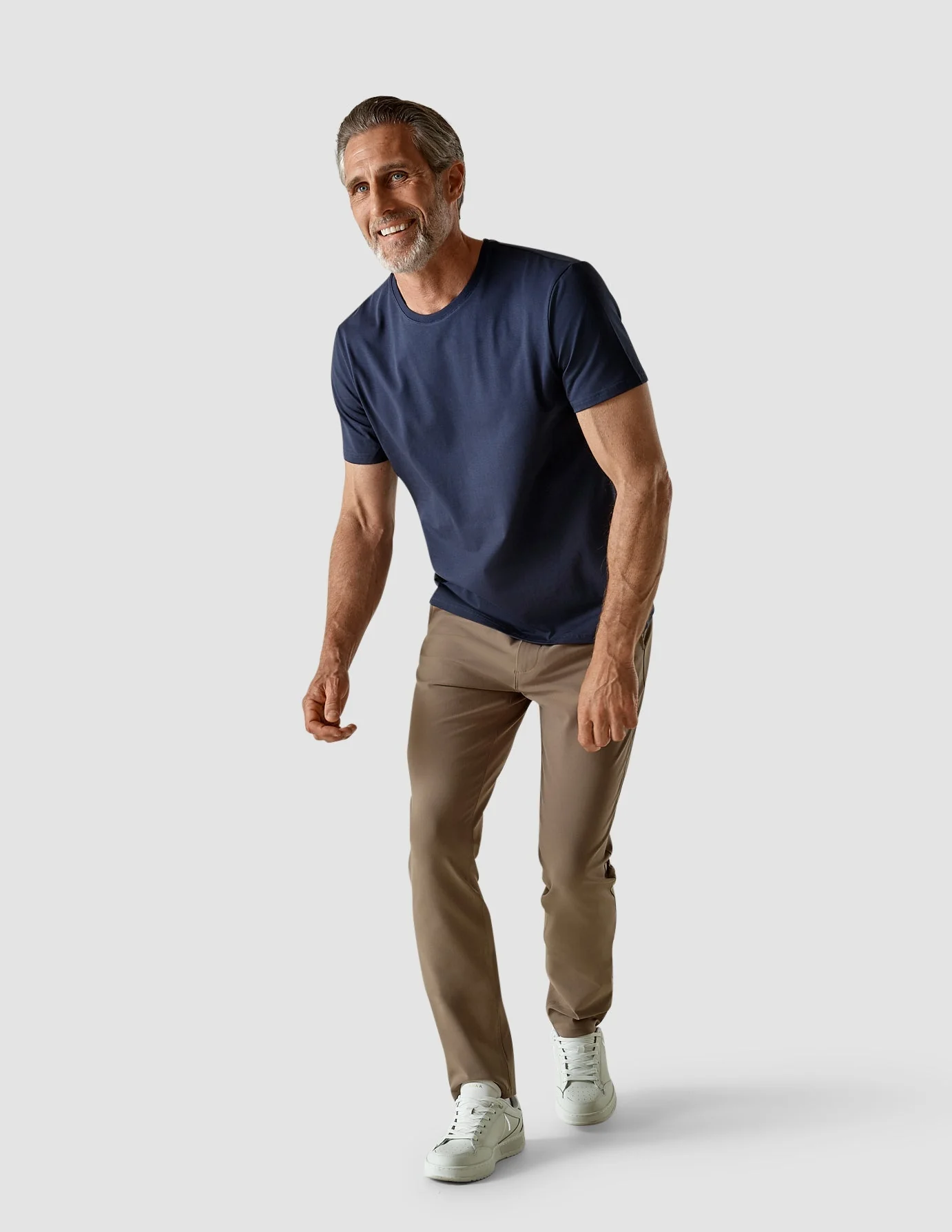 Supima T-shirt Navy - Image 7