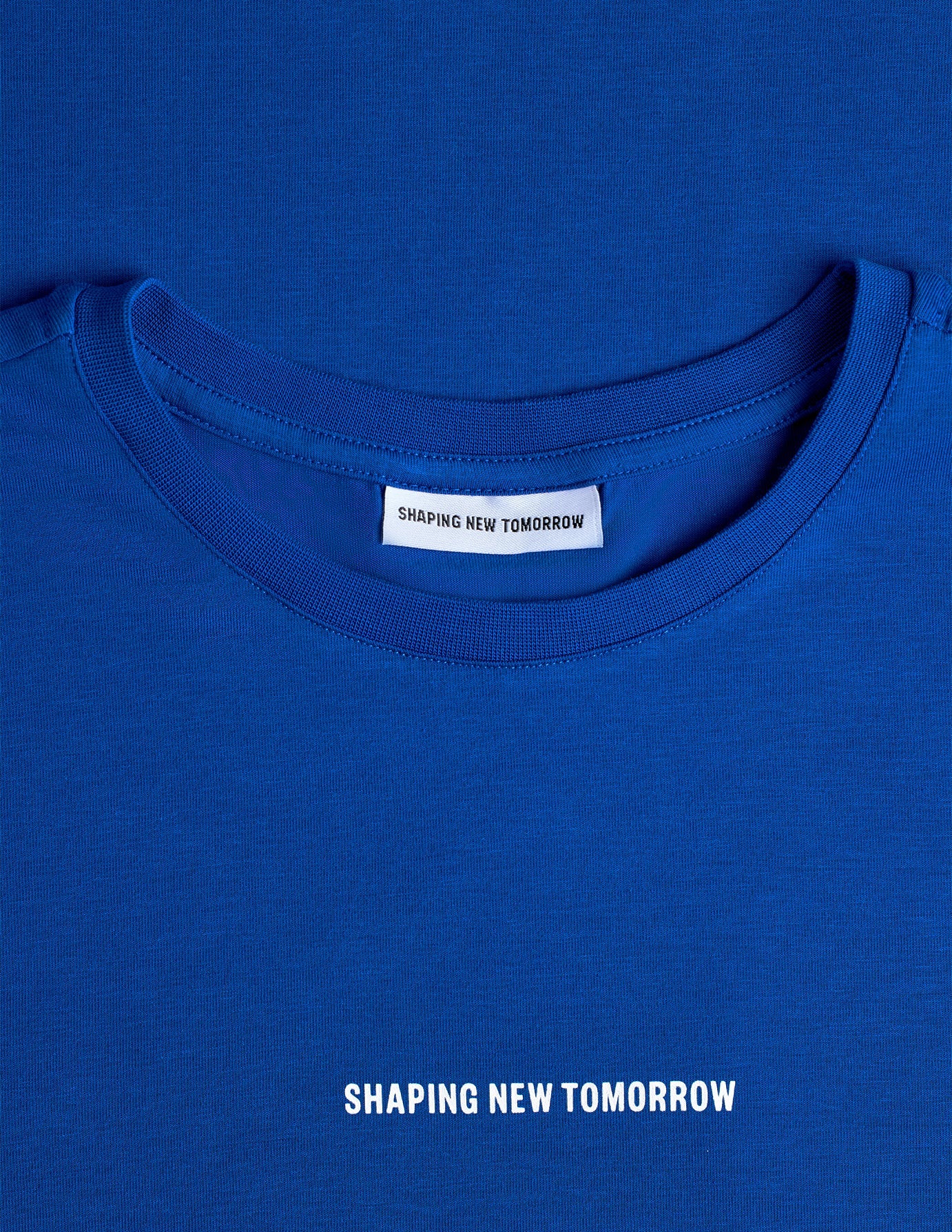 Supima T-Shirt Autograph Magnetic Blue - Image 6
