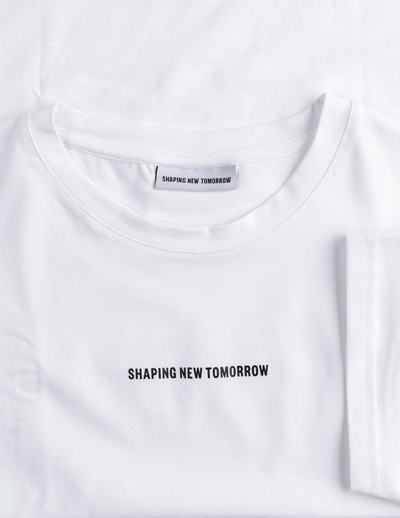 Supima Autograph T-shirt White - Image 8