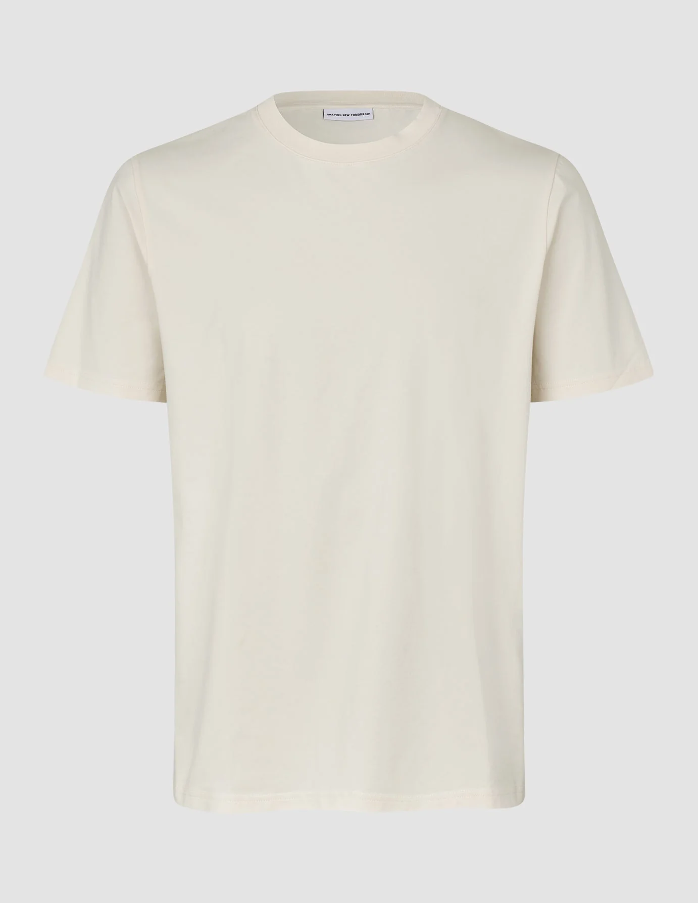 Supima T-shirt Box Fit Off White - Image 3