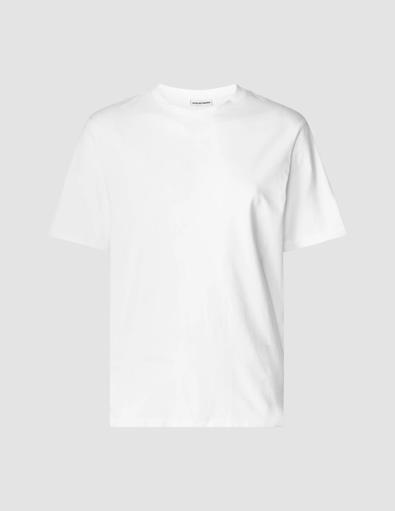 Supima T-shirt Box Fit White - Image 3