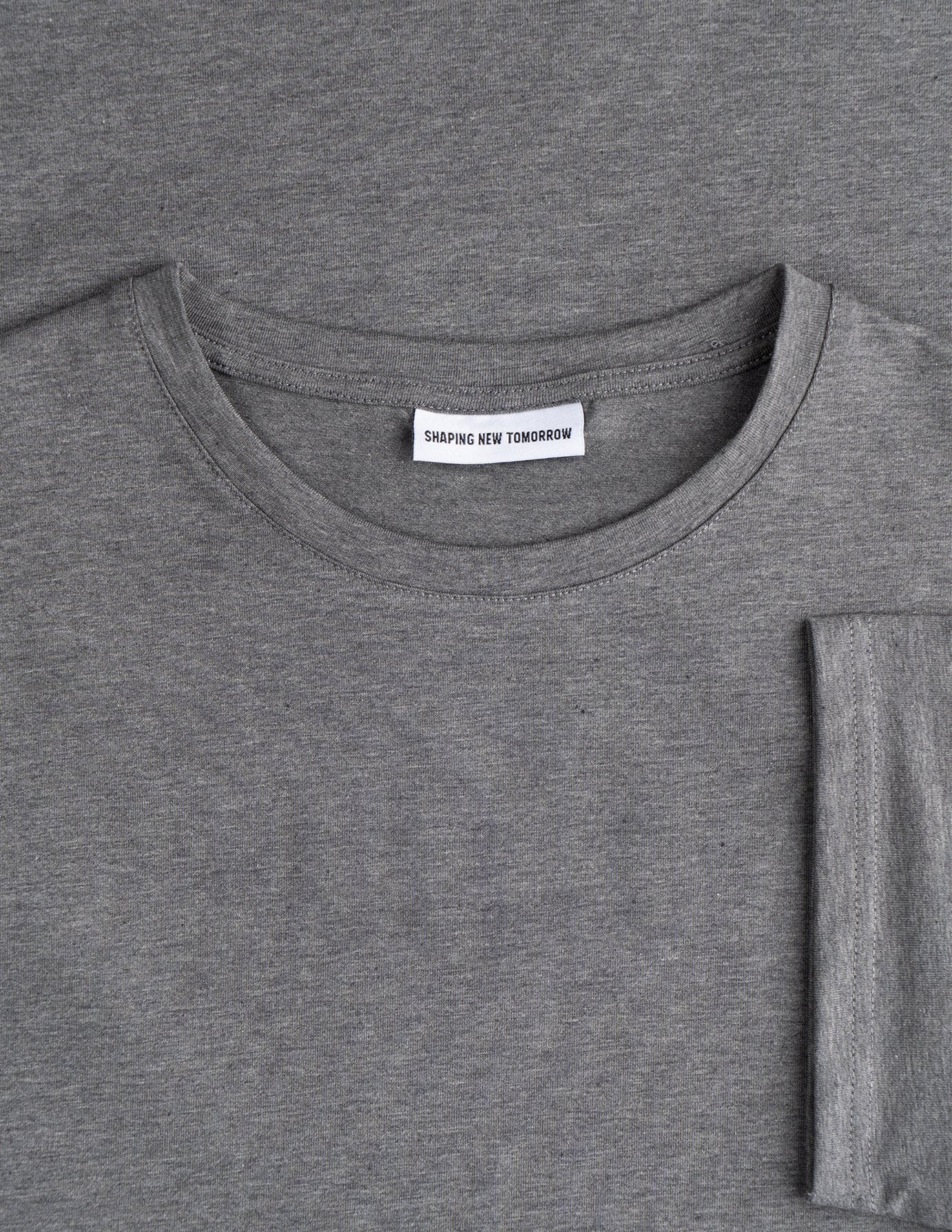 Supima T-shirt Dark Grey - Image 8