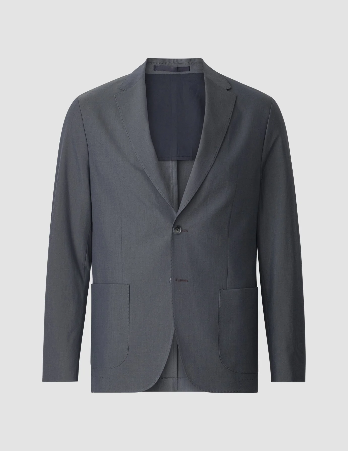 Tech Linen Blazer Navy - Image 3