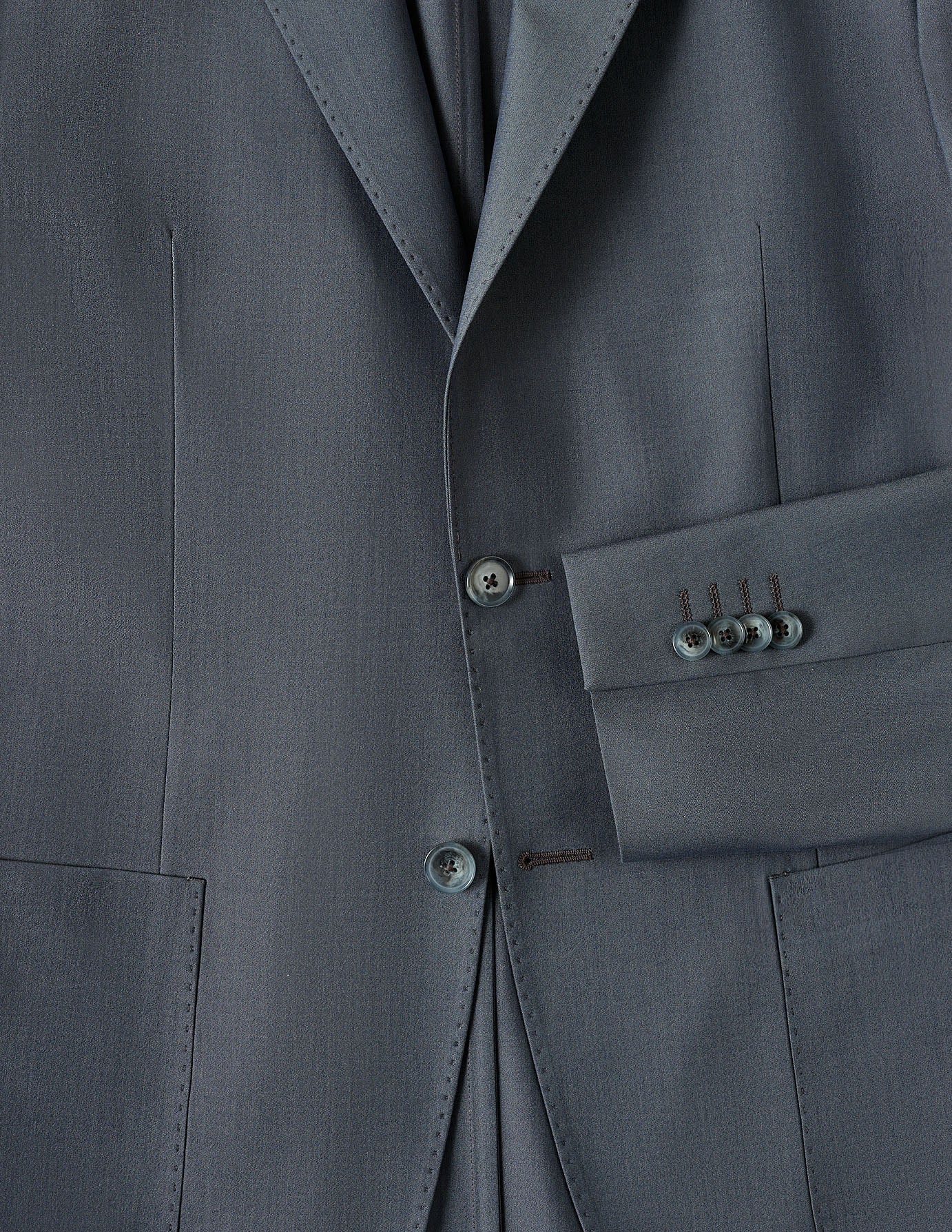 Tech Linen Blazer Navy - Image 8