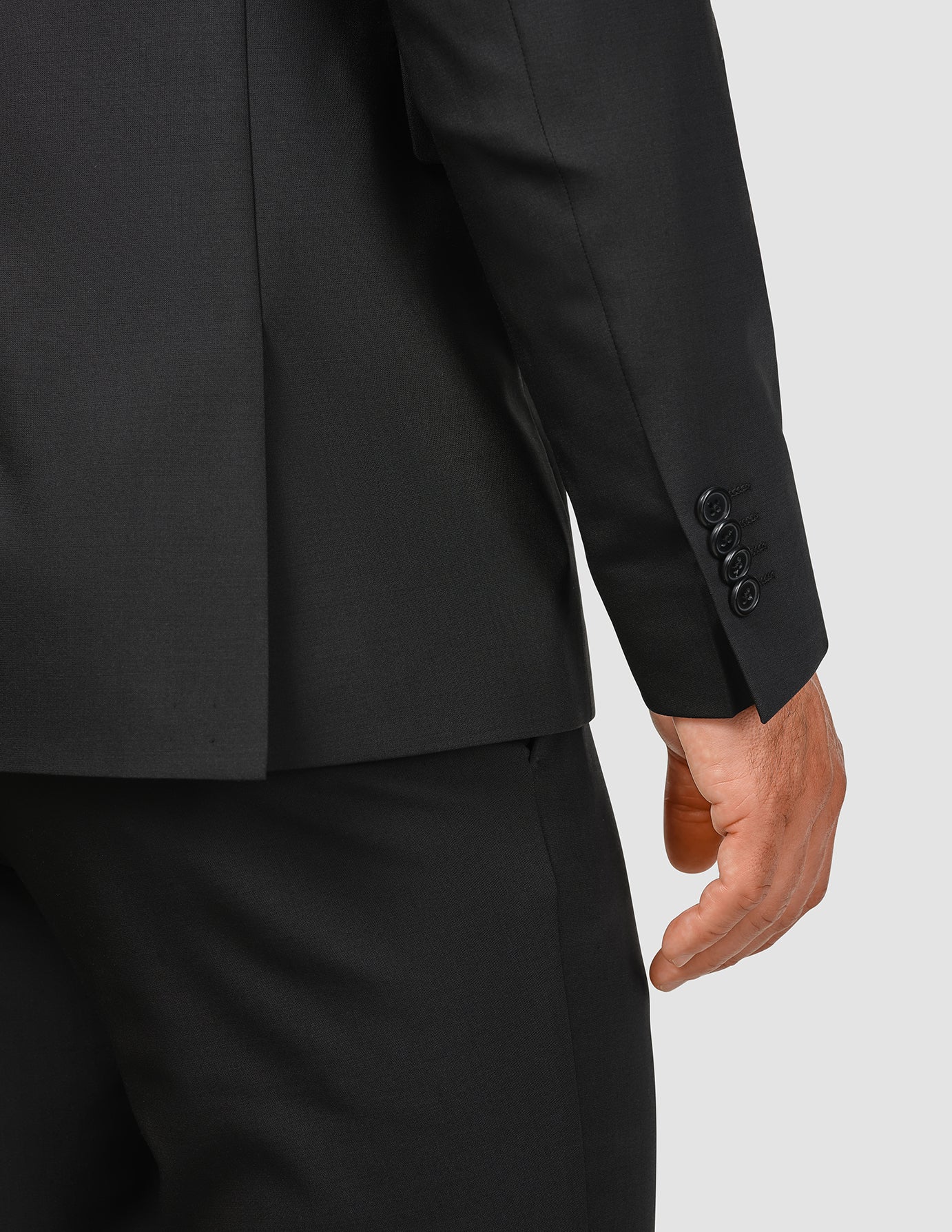 Tech Wool Blazer Black Regular - Image 5