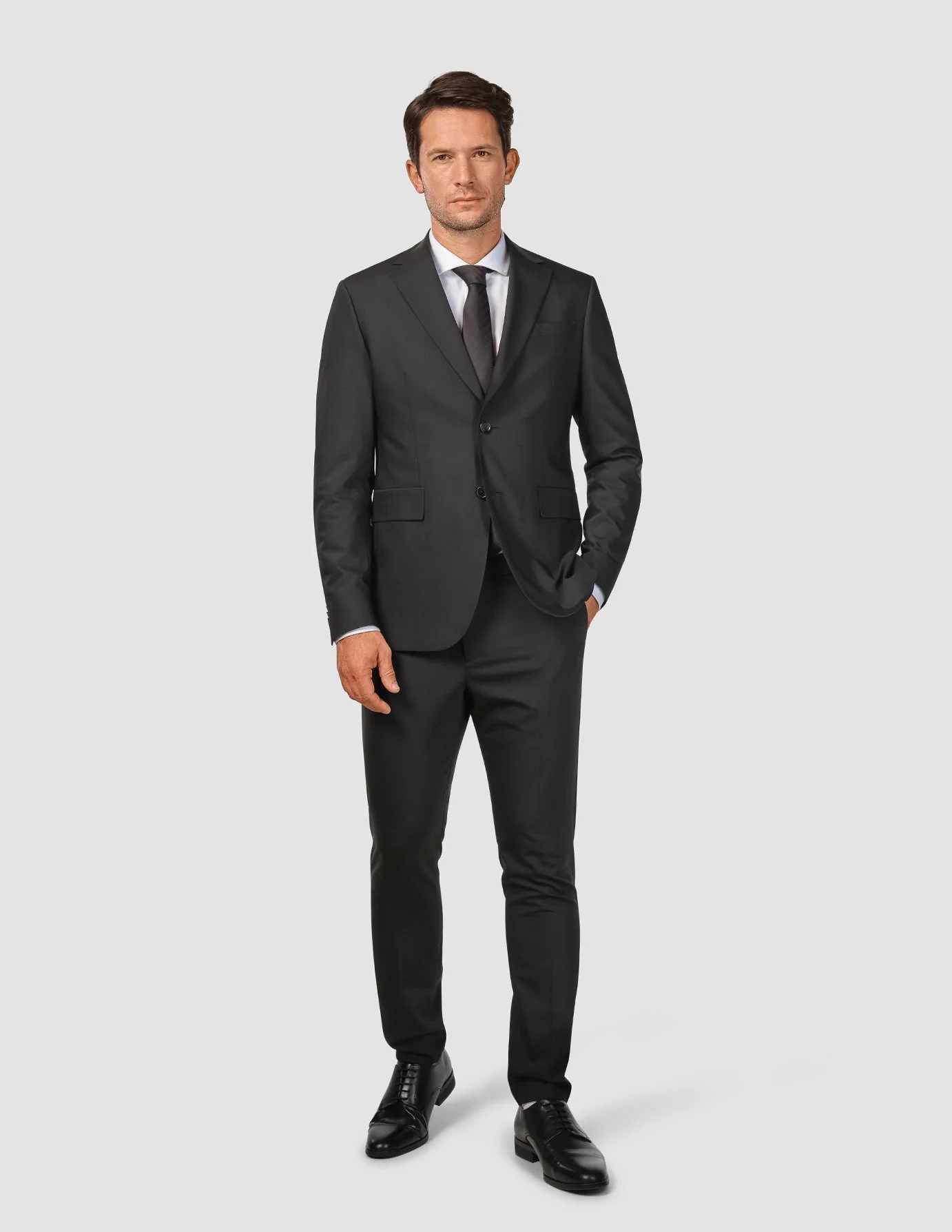 Tech Wool Blazer Black Slim - Image 2