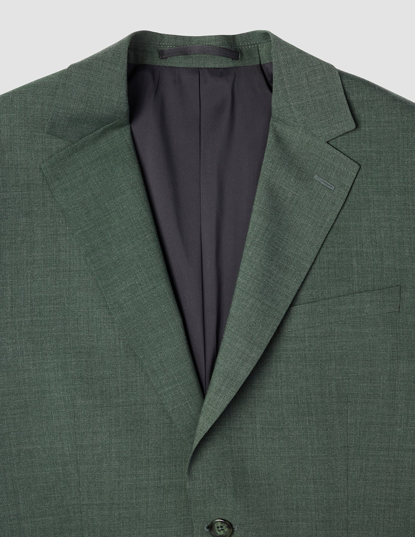 Tech Wool Blazer Green Night Regular - Image 8