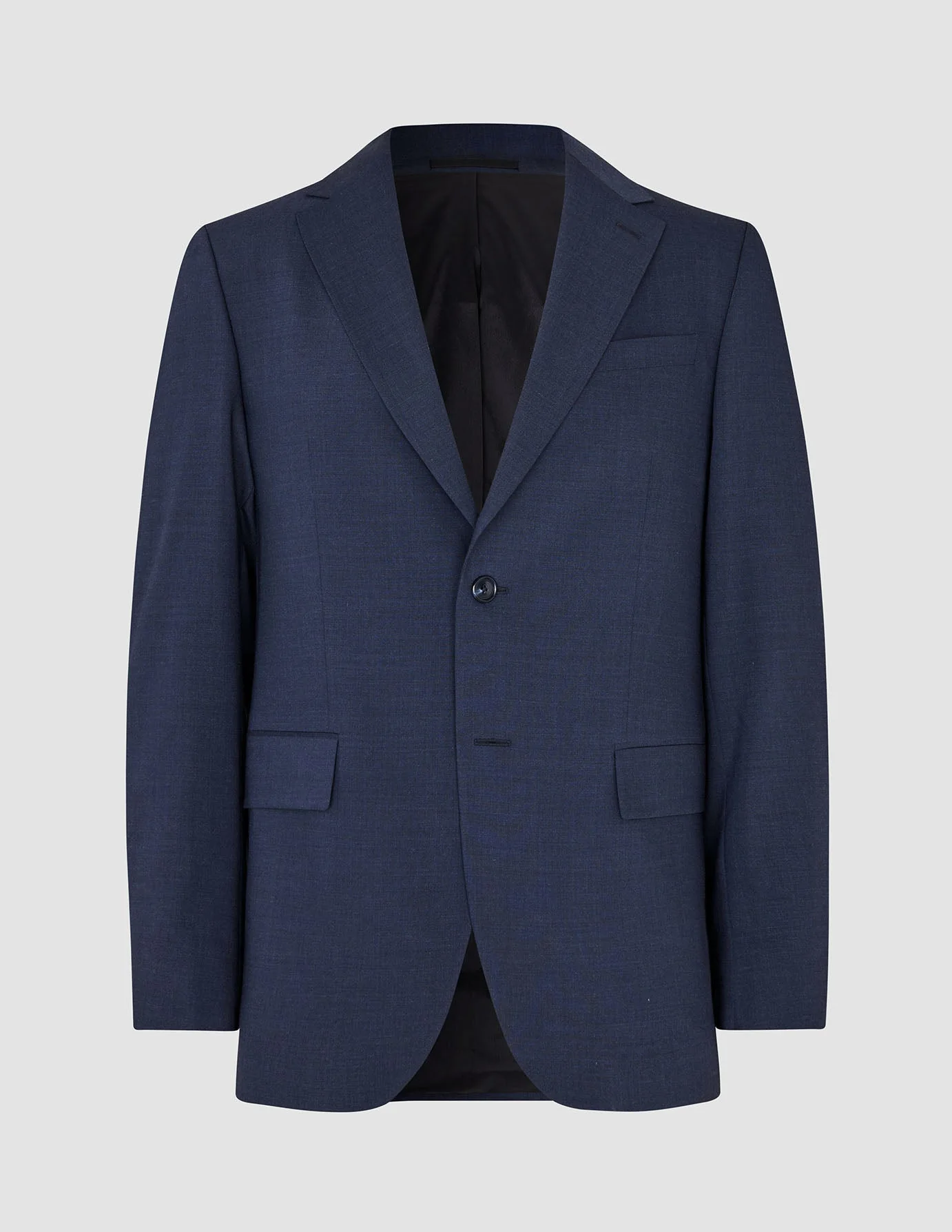 Tech Wool Blazer Navy Regular - Image 3