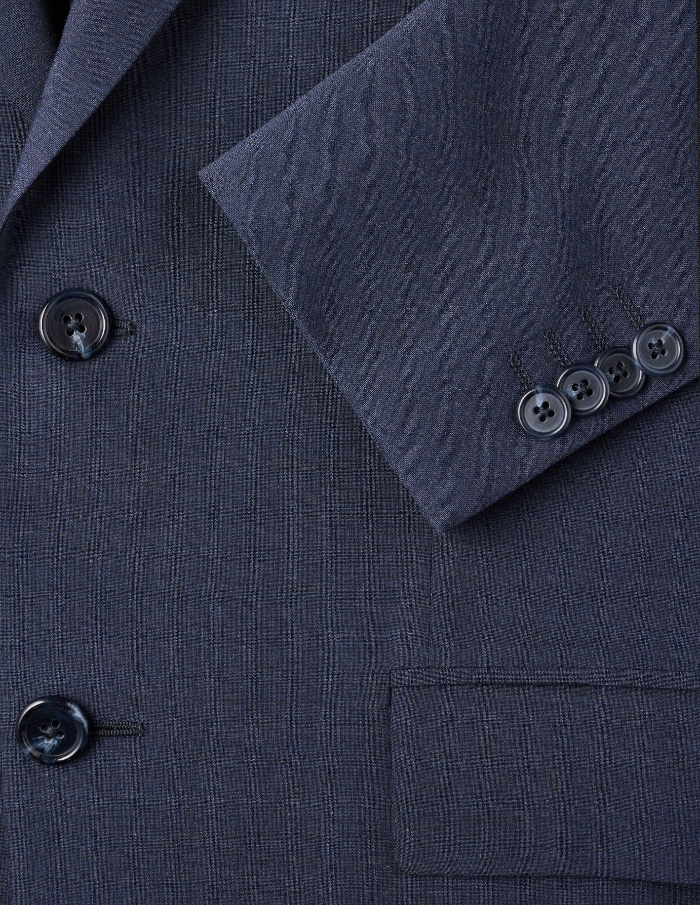 Tech Wool Blazer Navy Regular - Image 6