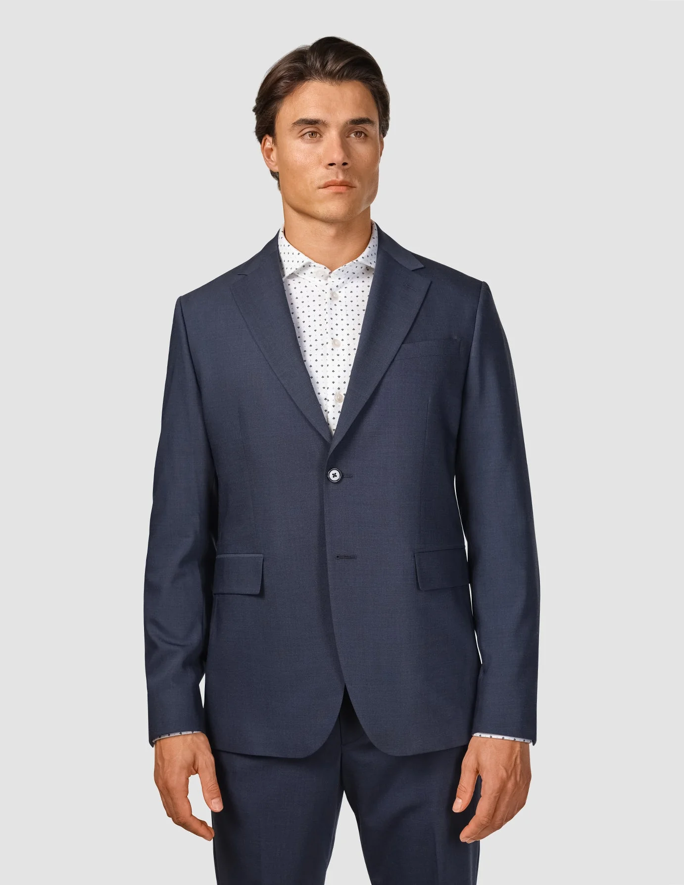 Tech Wool Suit Navy - Image 2