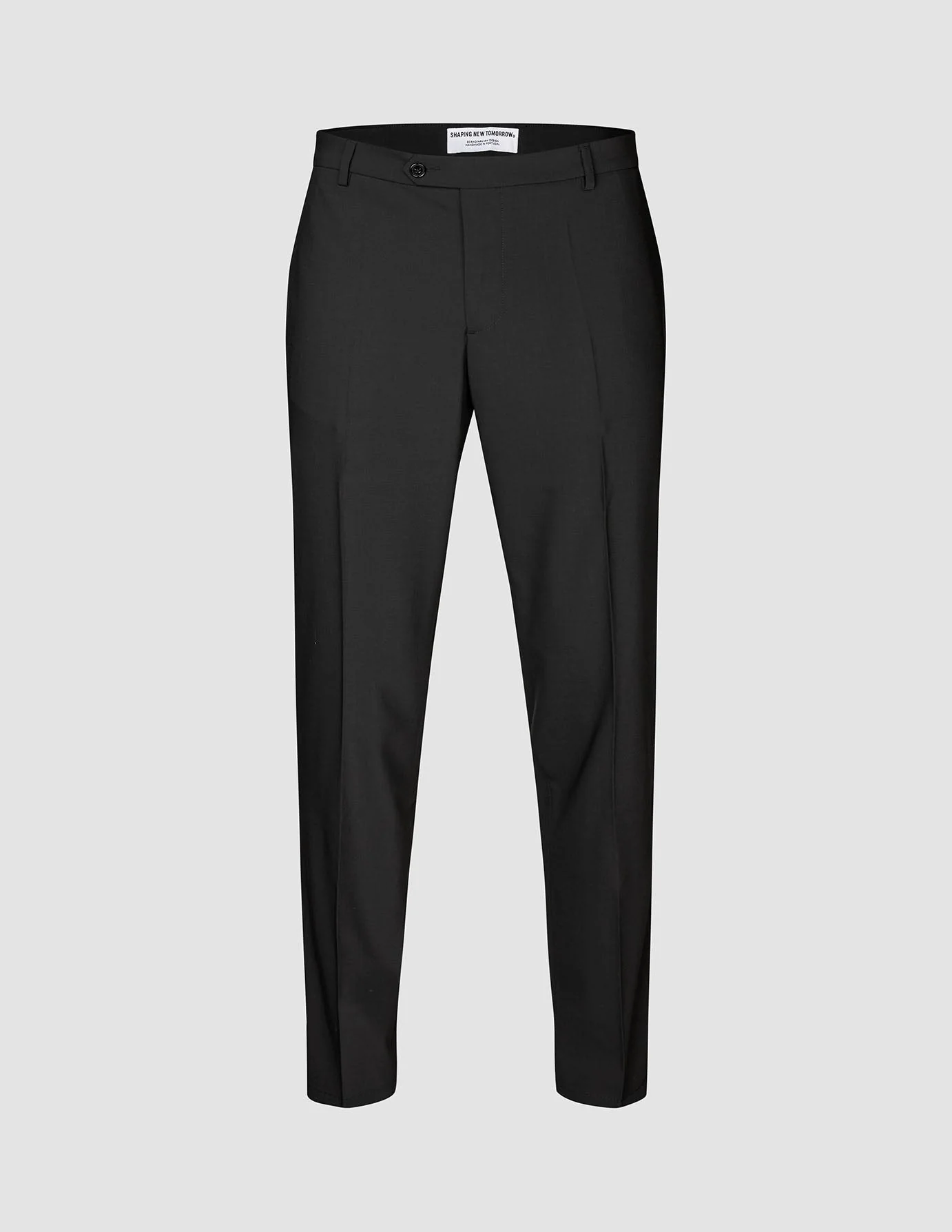 Tech Wool Suit Pants Regular Black - Image 3