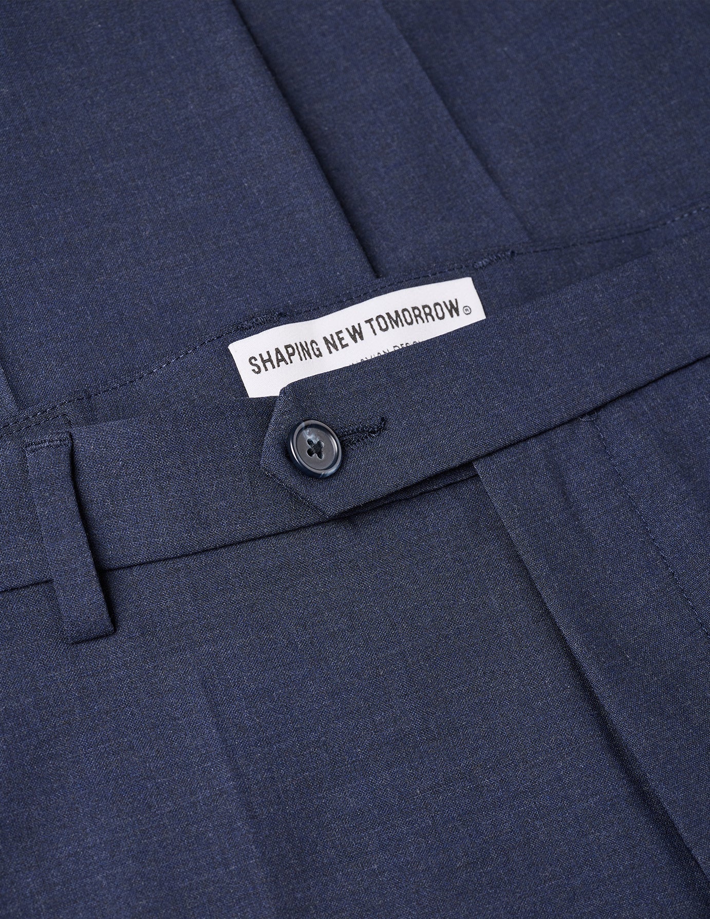Tech Wool Suit Pants Regular Navy - Image 9