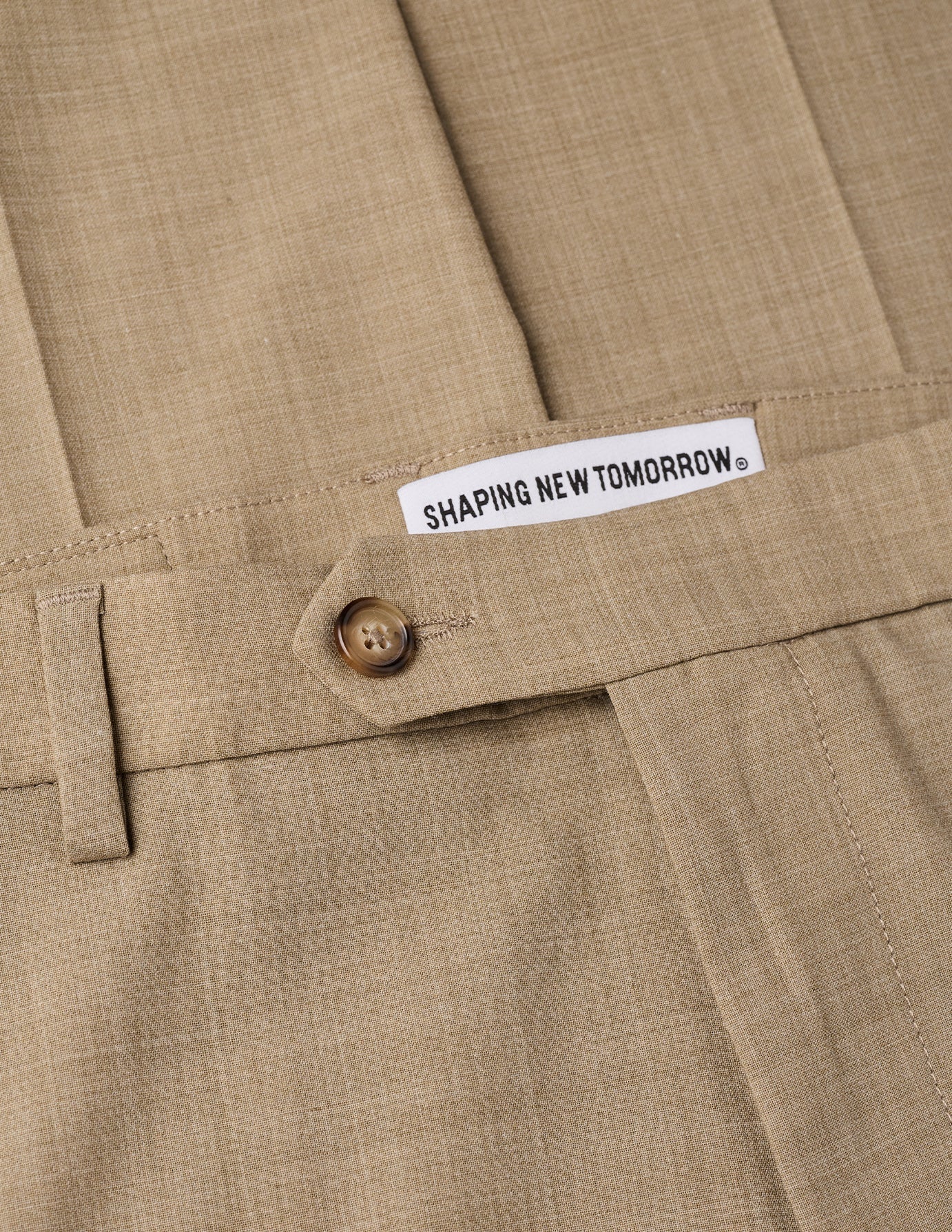 Tech Wool Suit Pants Regular Sand - Image 9