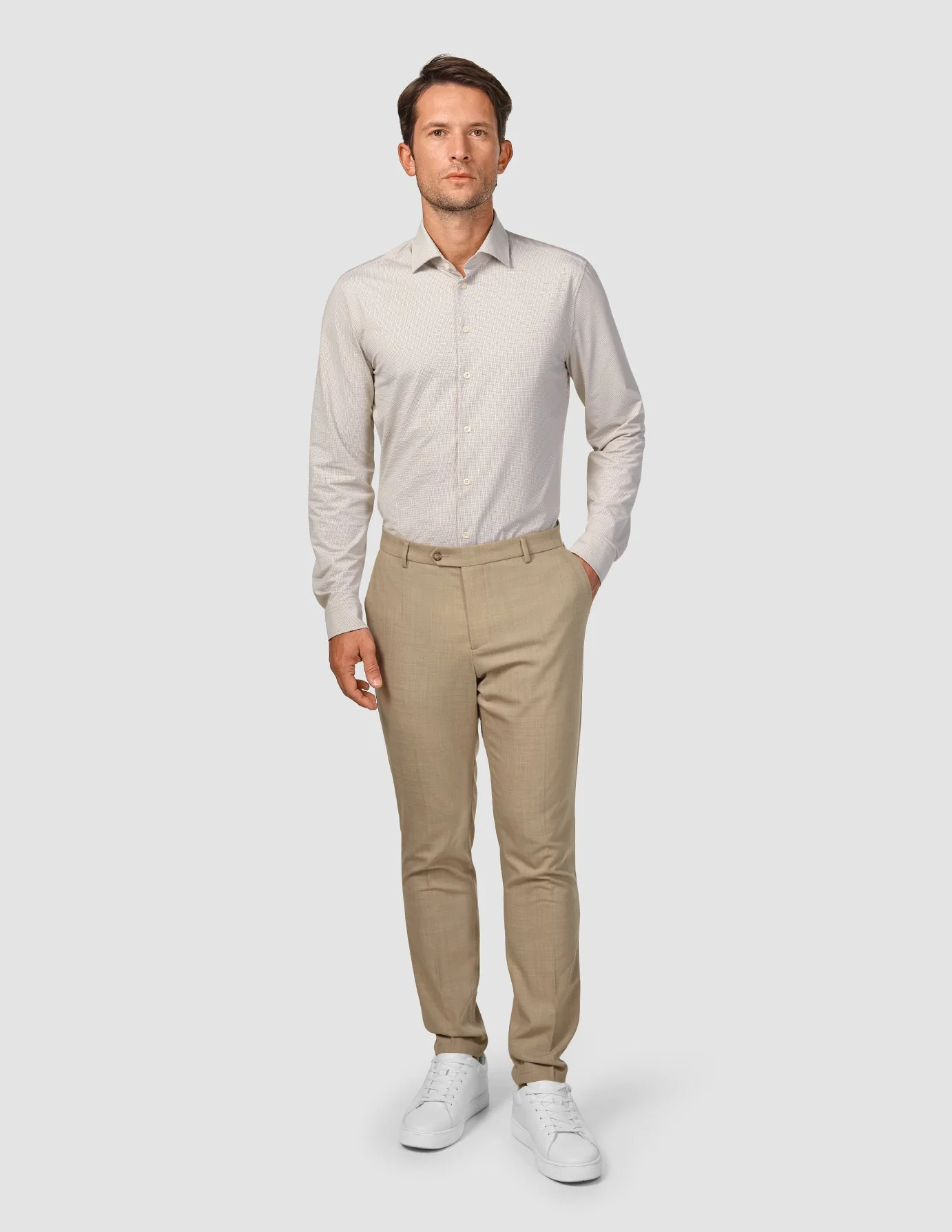 Tech Wool Suit Sand - Image 6