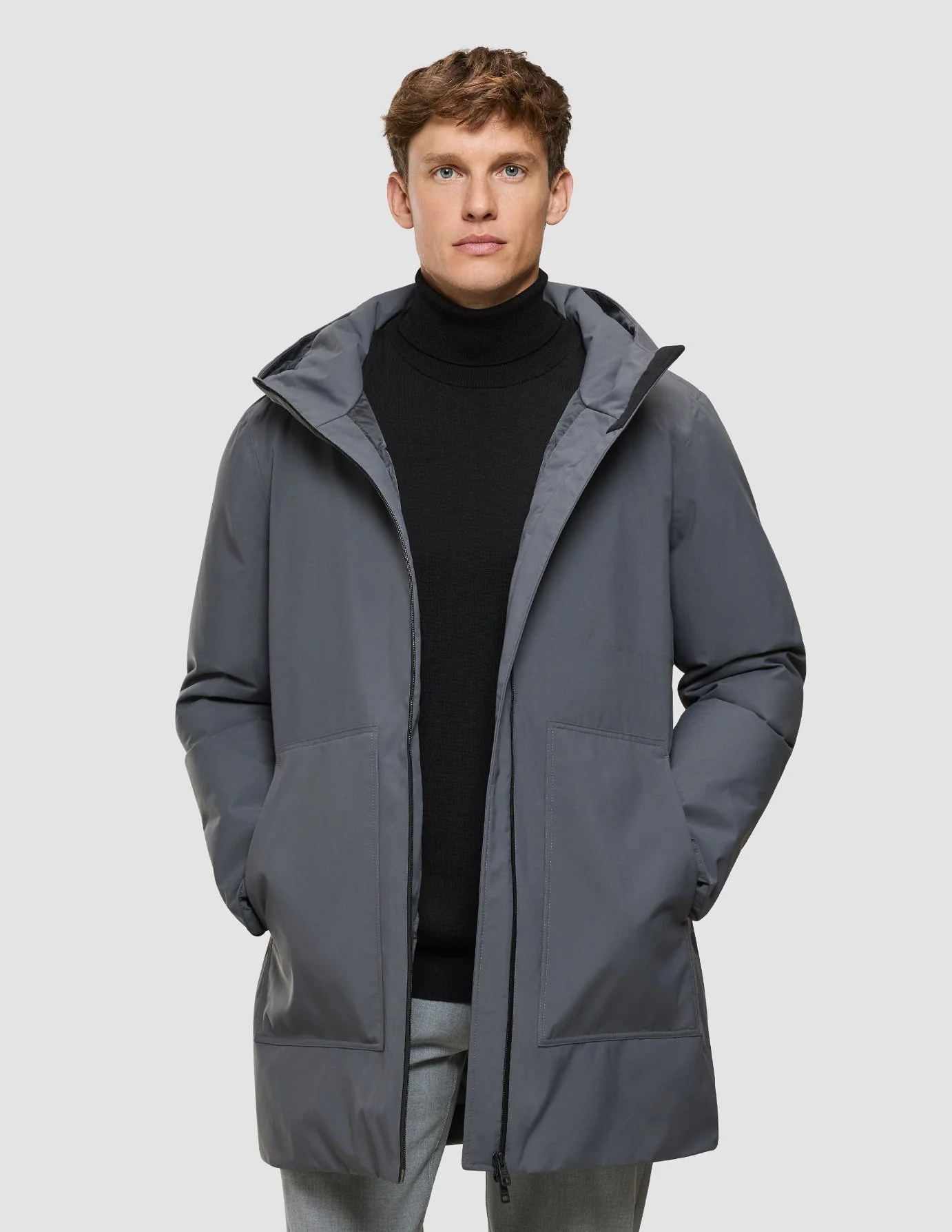Utility Jacket Dark Grey - Image 2