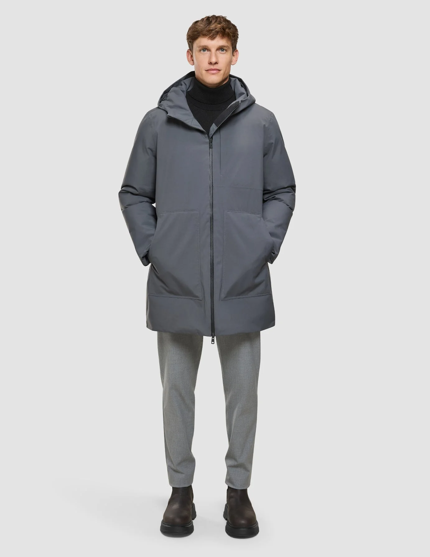 Utility Jacket Dark Grey - Image 5