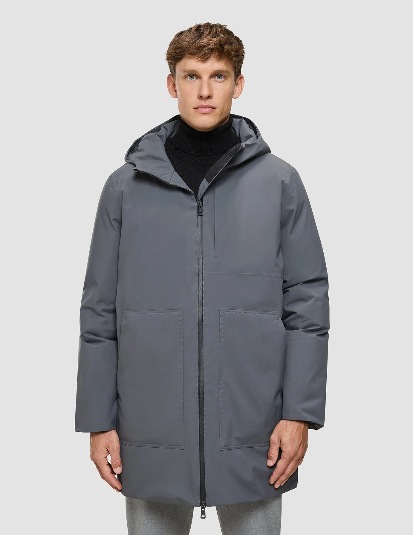 Utility Jacket Dark Grey - Image 6