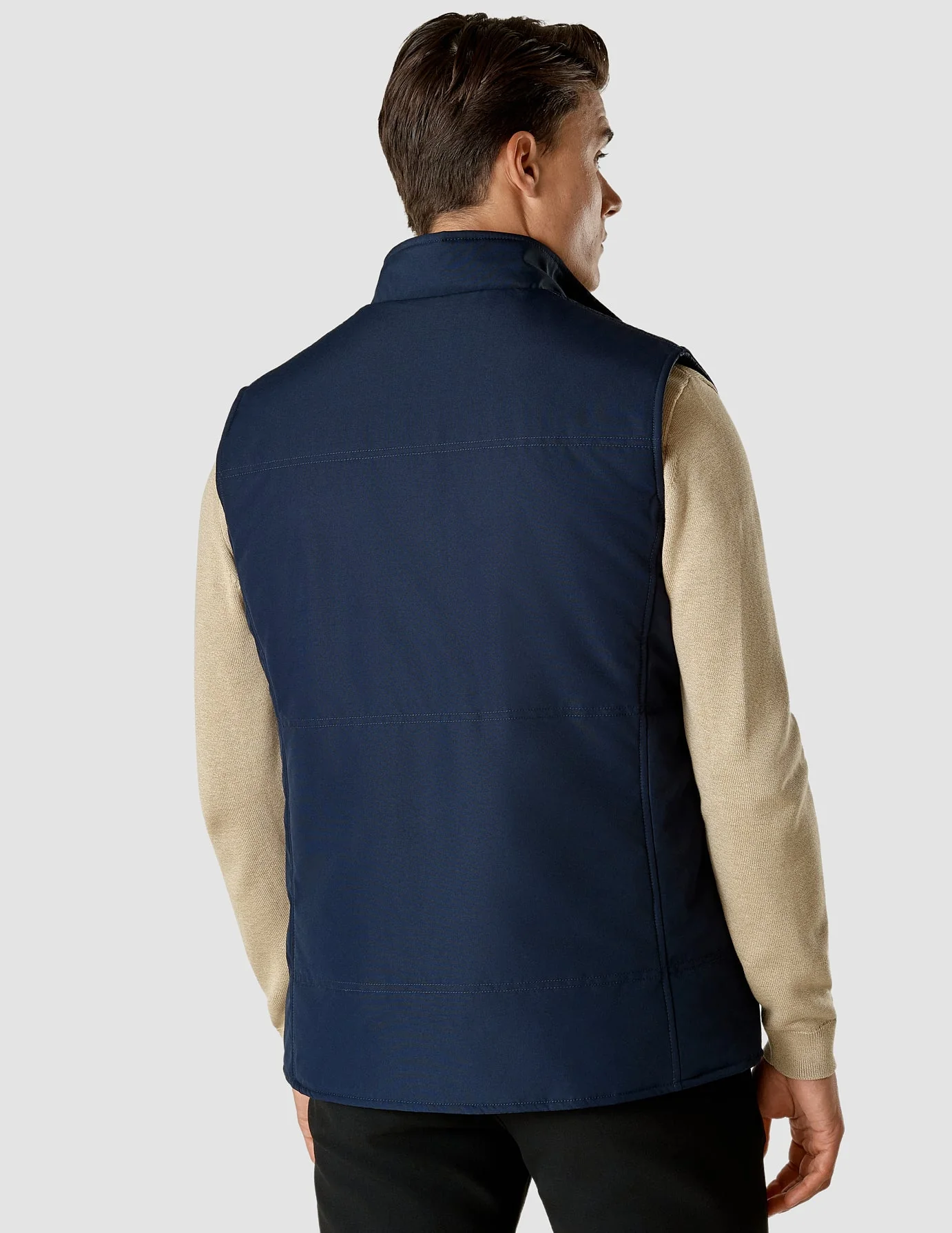 Utility Vest Dark Navy - Image 4