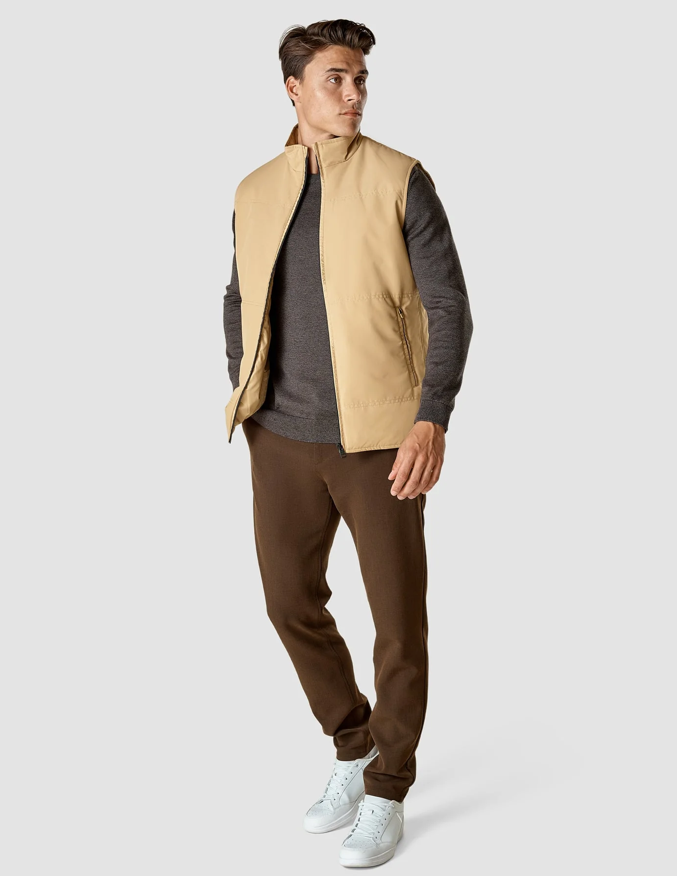 Utility Vest Khaki - Image 2