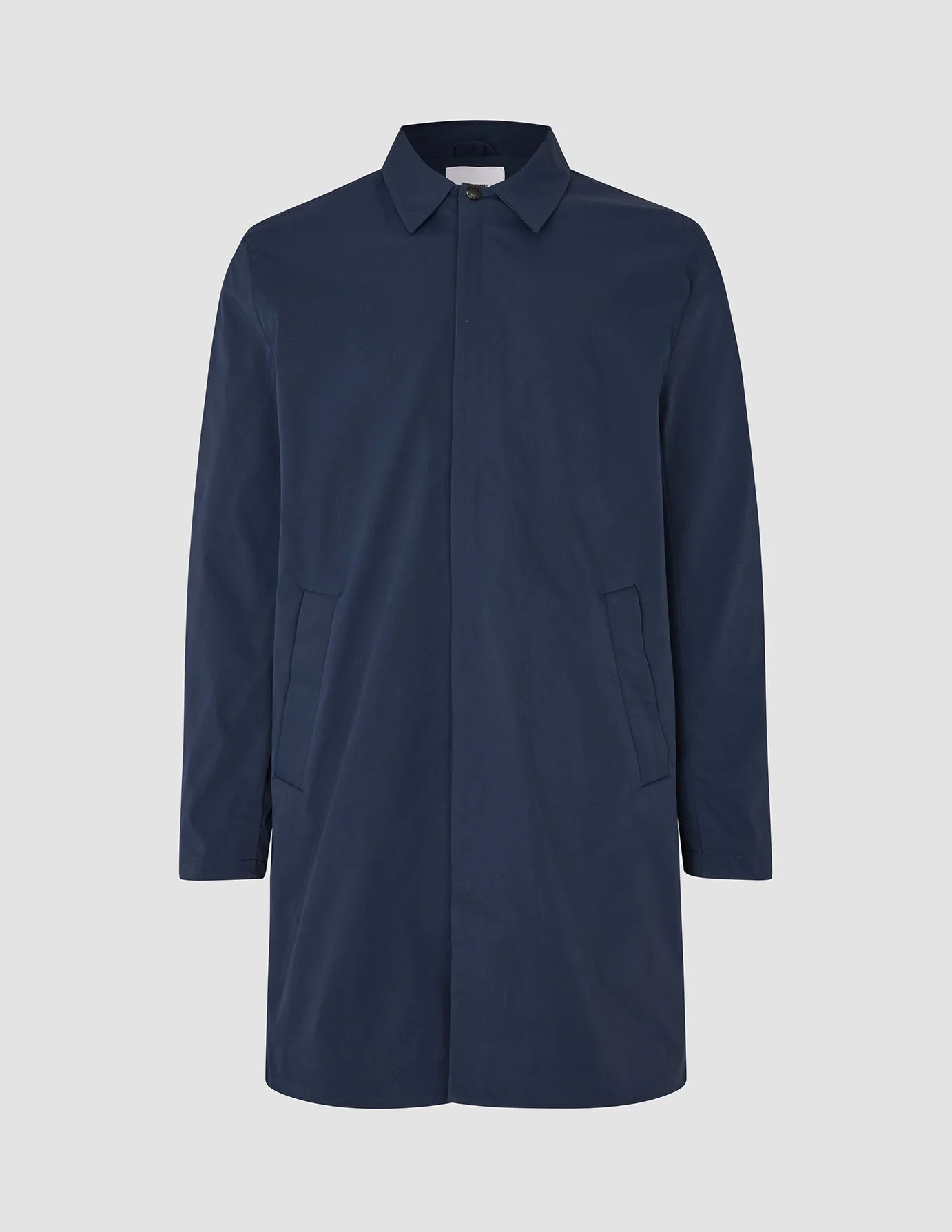 Waterproof Trench Coat Navy - Image 3