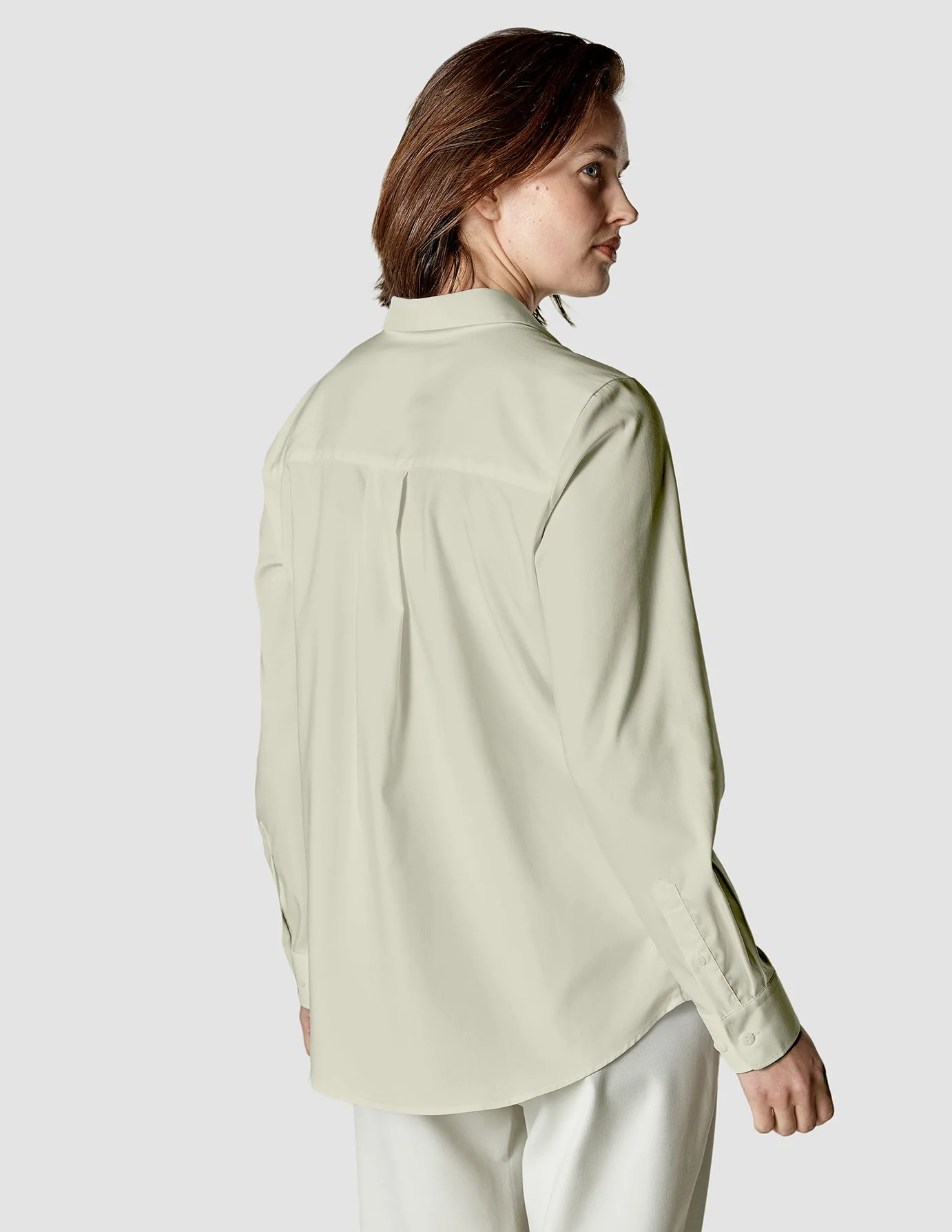 Business Shirt Regular Pastel Green - Image 4