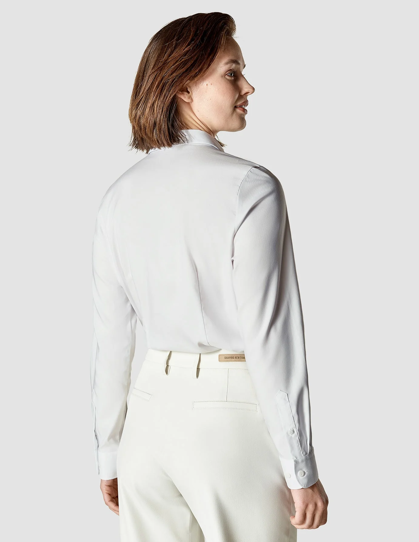 Business Shirt Slim White - Image 4