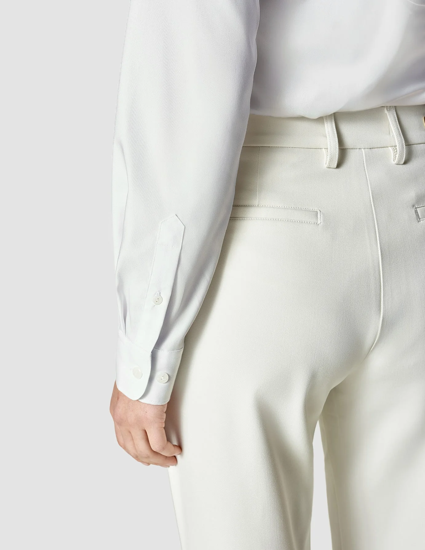 Business Shirt Slim White - Image 6