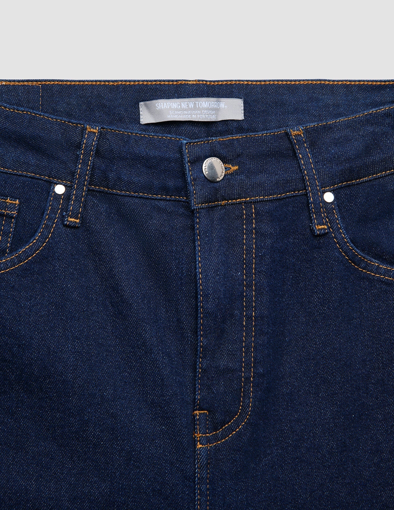 Women's Classic Jeans Relaxed Dark Blue - Image 6