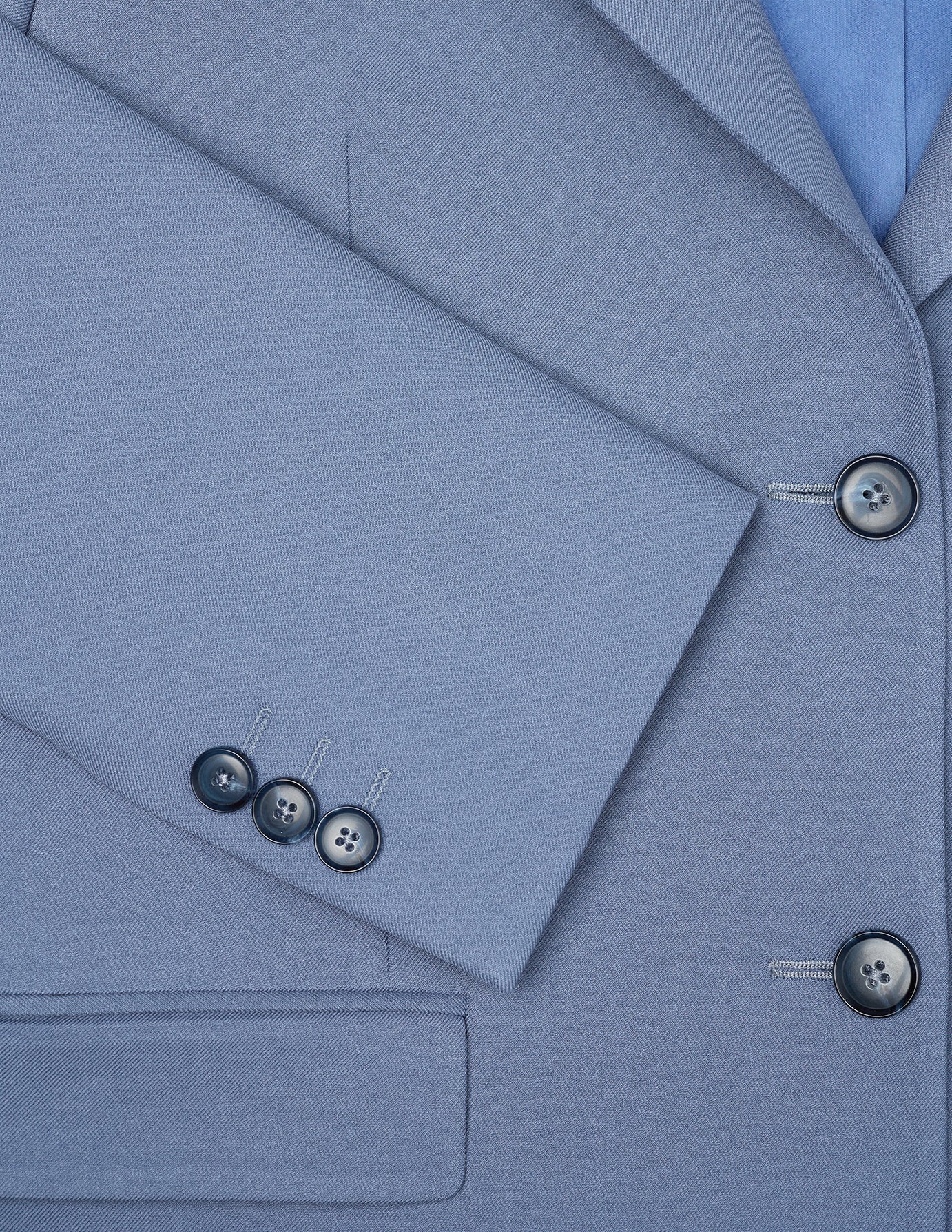 Women's Essential Blazer Frost Blue - Image 7